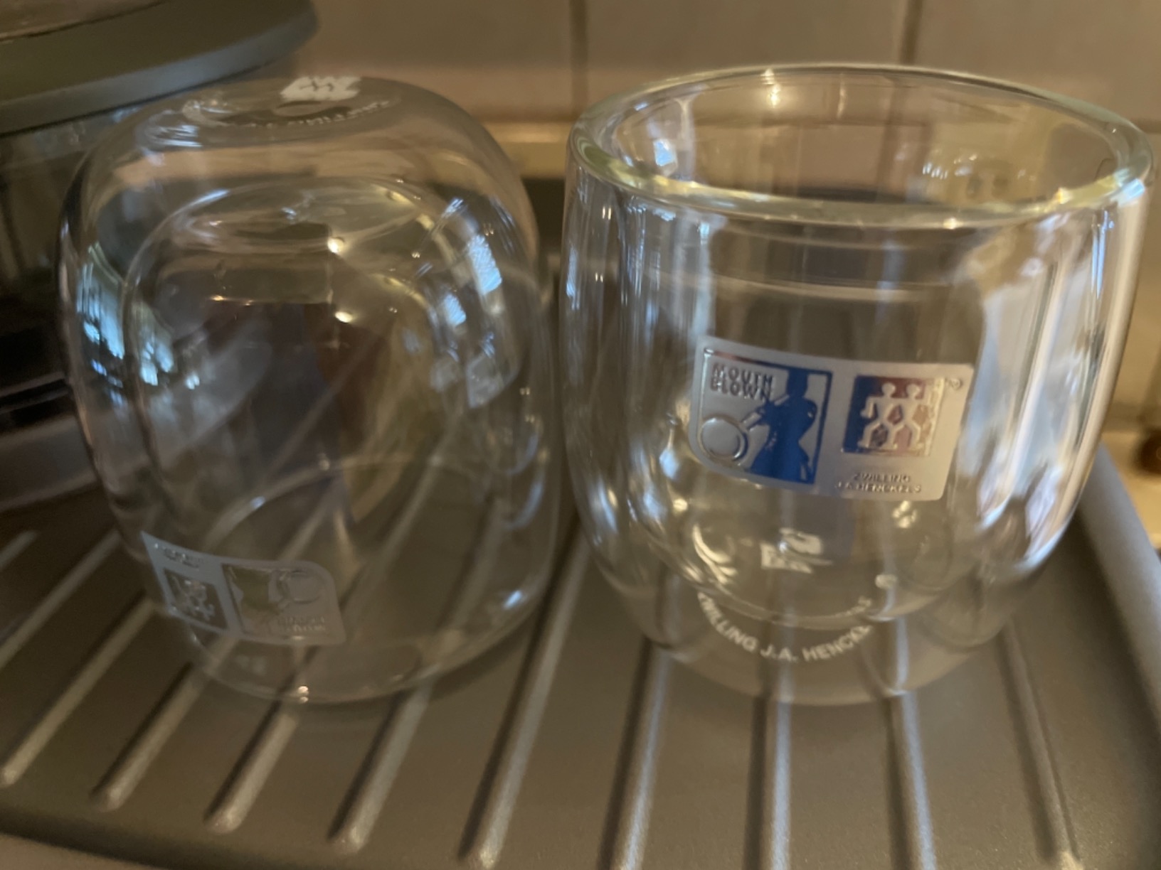 ZWILLING Sorrento 2-pc Double-Wall Glass Espresso Cup Set customer photo 2