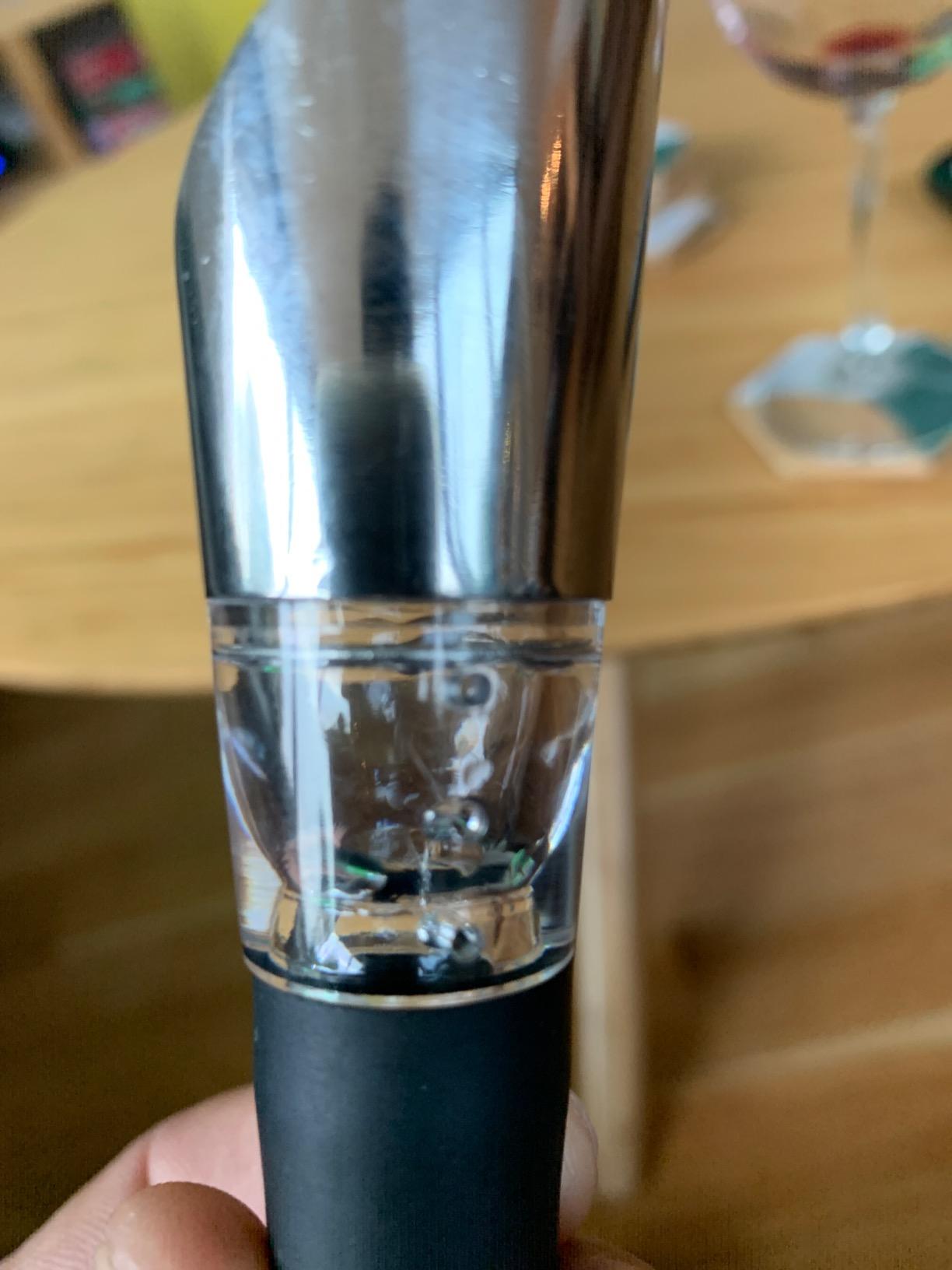 Viski Instant Wine Aerator Pour Spouts for Liquor Bottles, Drip-Free Pour, Wine Accessories for Wine Lovers, Stainless Steel customer photo 1