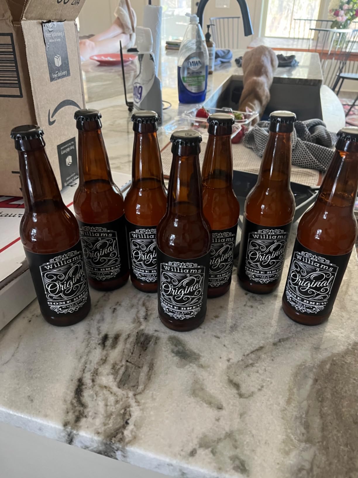 Deluxe Bottling Kit - Craft a Brew Homebrew Bottler Equipment - Home Brewing Easy Bottling Set - 10 Empty 12oz. Amber Glass Bottles - 30+ Caps - 1 Capper customer photo 1