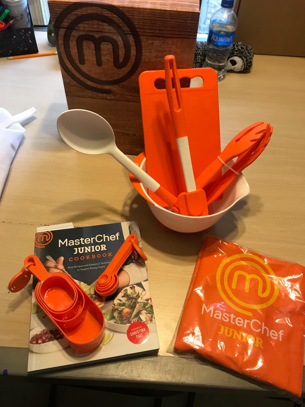 Cooking Essentials Set - 9 Pc. Kit Includes Recipes, Apron, Cutting Board, Mixing Bowl, Measure Cups, Spoons, Homemade Holiday Gifts customer photo 2