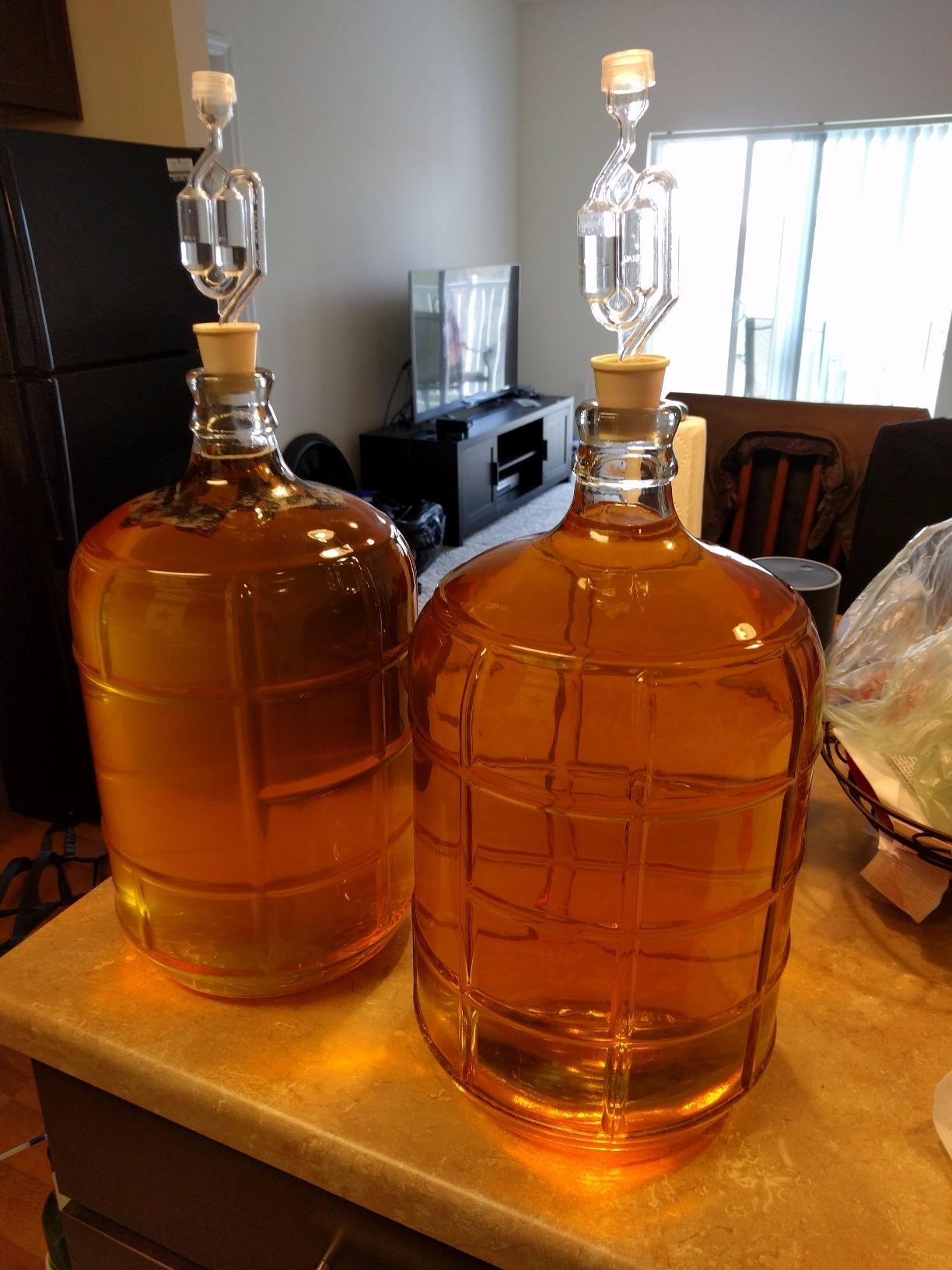FastRack 3 Gallon Glass Carboy | Clear Fermenter for Wine & Beer | Italian Glass Carboy for Home Brewing, Fermentation Jar & Storage | Durable Wine Carboy & Fermenting Jug | #7 Stopper NOT Included customer photo 1