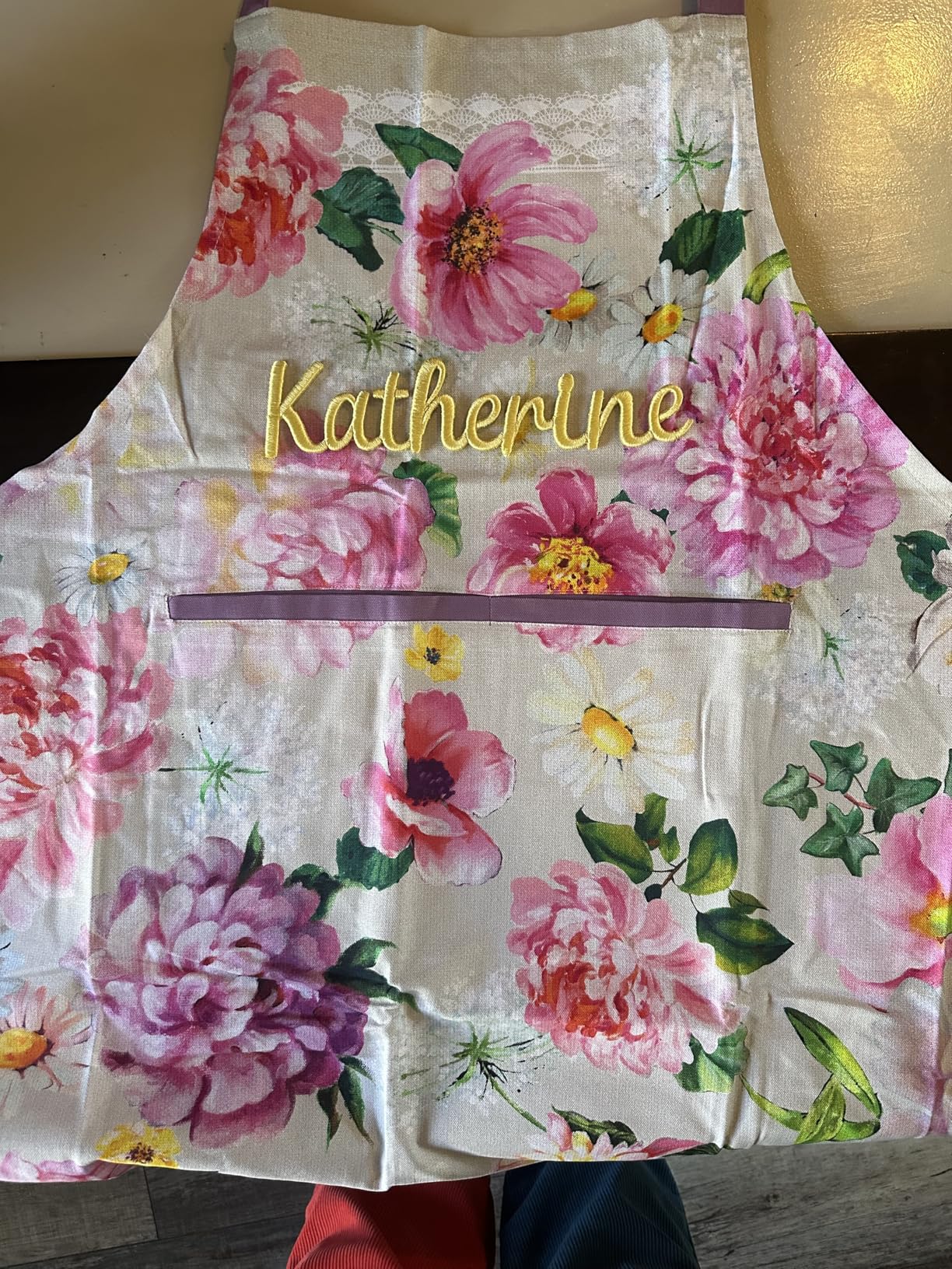 Maison d' Hermine 100% Cotton Apron for women with Pocket Kitchen Chef Apron for Men Cooking Easter Decorations customer photo 2