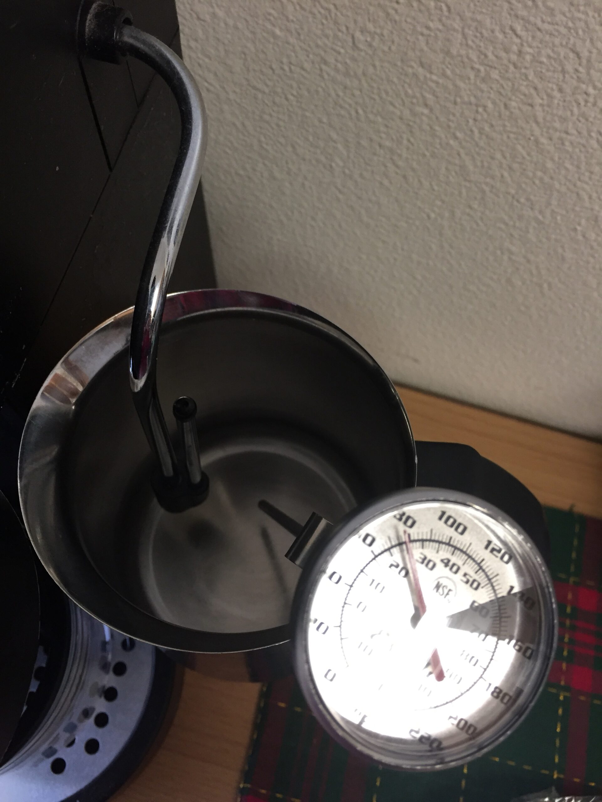 Escali AHB1 Instant Read Large 1.75-inches Dial Beverage Thermometer Liquid, Milk, Coffee, Tea, Stainless Steel Hands-Free Kitchen Thermometer NSF Certified Commercial customer photo 2