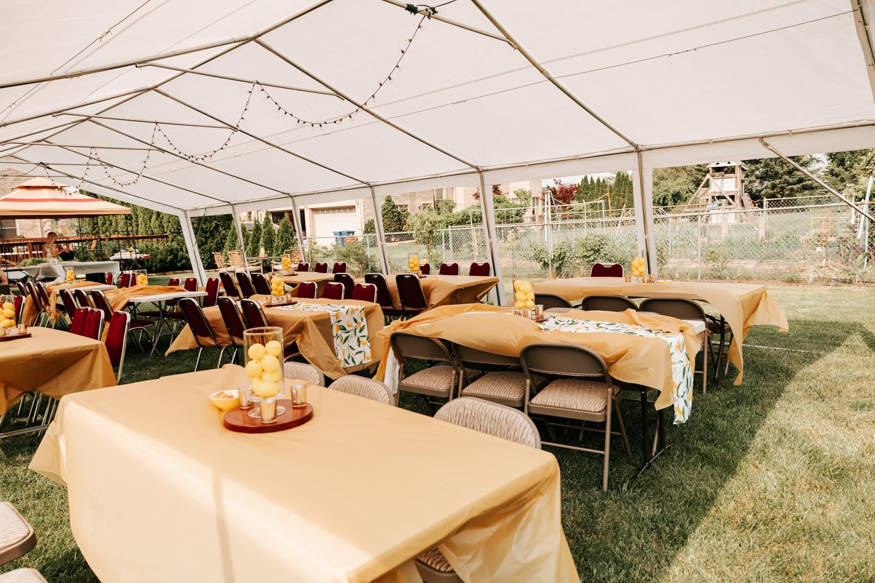 Quictent Premium 20x40 Party Tent Heavy Duty Outdoor Gazebo White Event Shelter Wedding Canopy Tent for Parties Carport BBQ with Removable Sidewall Windows & Storage Bags customer photo 2