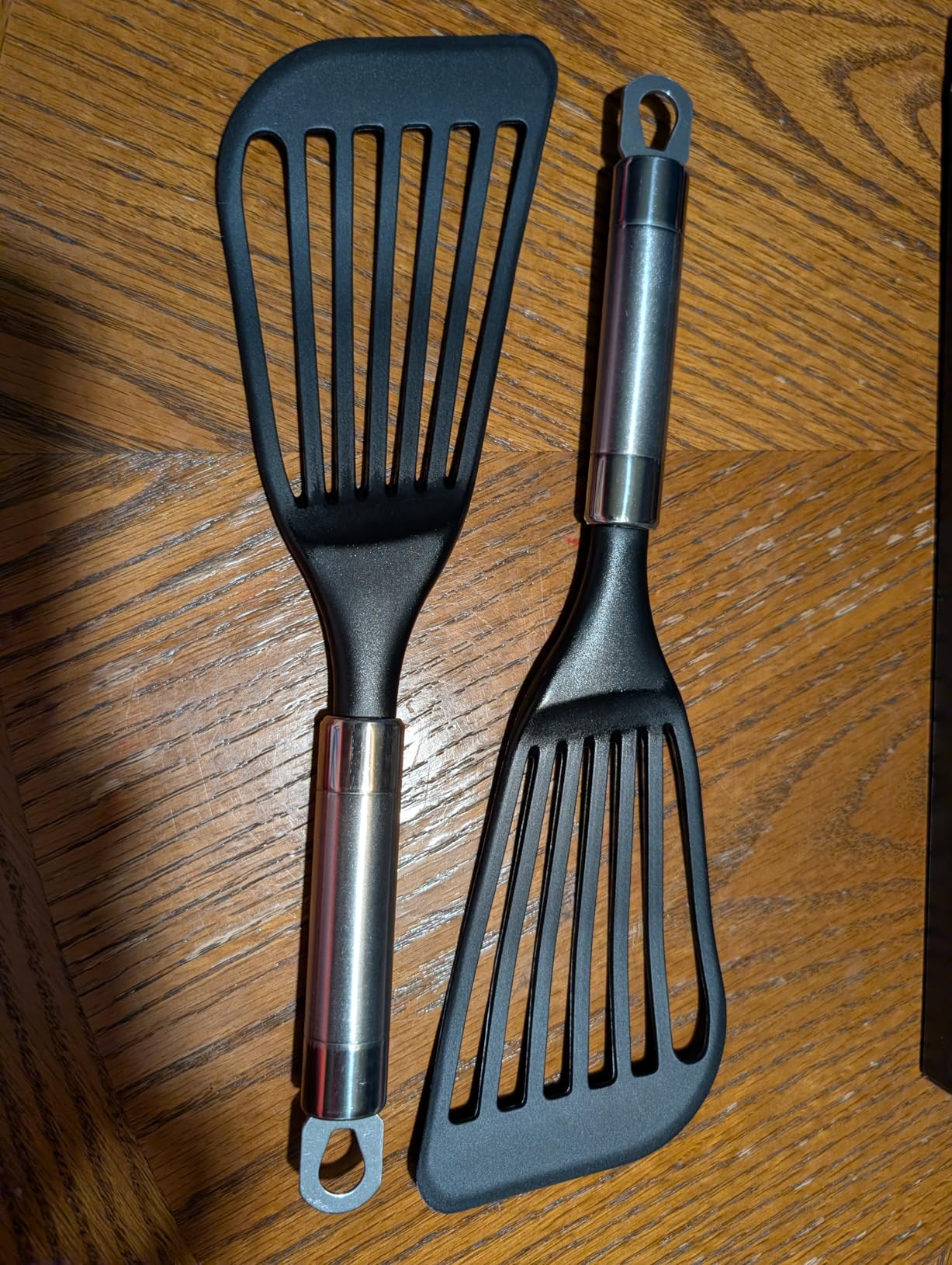 KSENDALO LFGB Certified Nylon Fish Spatula, Slotted Egg Turner for Nonstick Cookware - Flexible Wide Blade Kitchen Flipper for Eggs, Omelets, Pancakes, Dishwasher Safe (Max. 410°F) customer photo 1