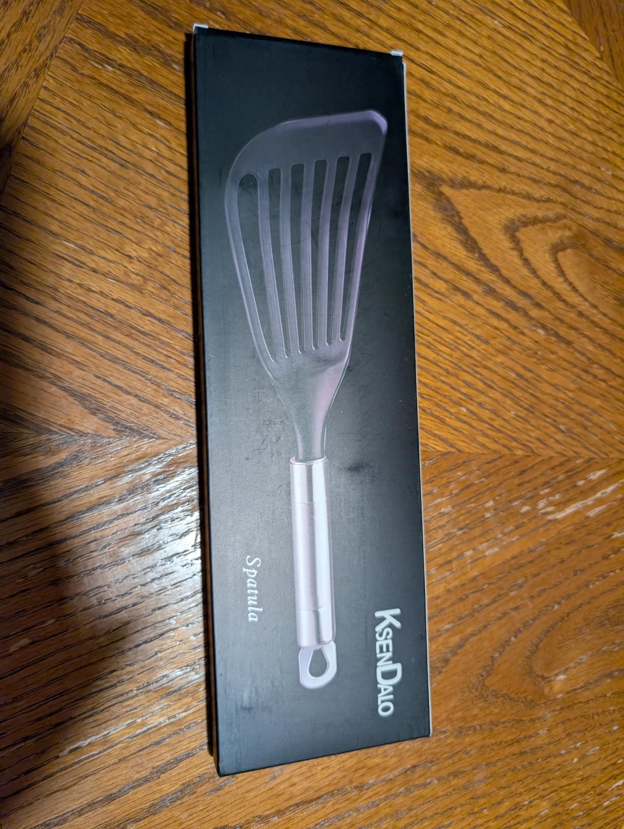 KSENDALO LFGB Certified Nylon Fish Spatula, Slotted Egg Turner for Nonstick Cookware - Flexible Wide Blade Kitchen Flipper for Eggs, Omelets, Pancakes, Dishwasher Safe (Max. 410°F) customer photo 2