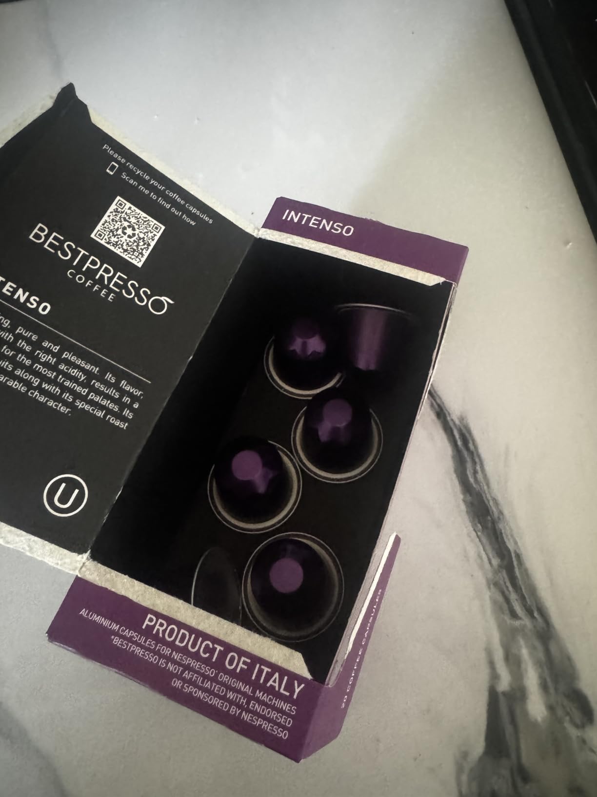 Bestpresso Coffee for Nespresso Original Machine 120 pods Certified Genuine Espresso Variety Pack Pods Compatible with Nespresso Original customer photo 1