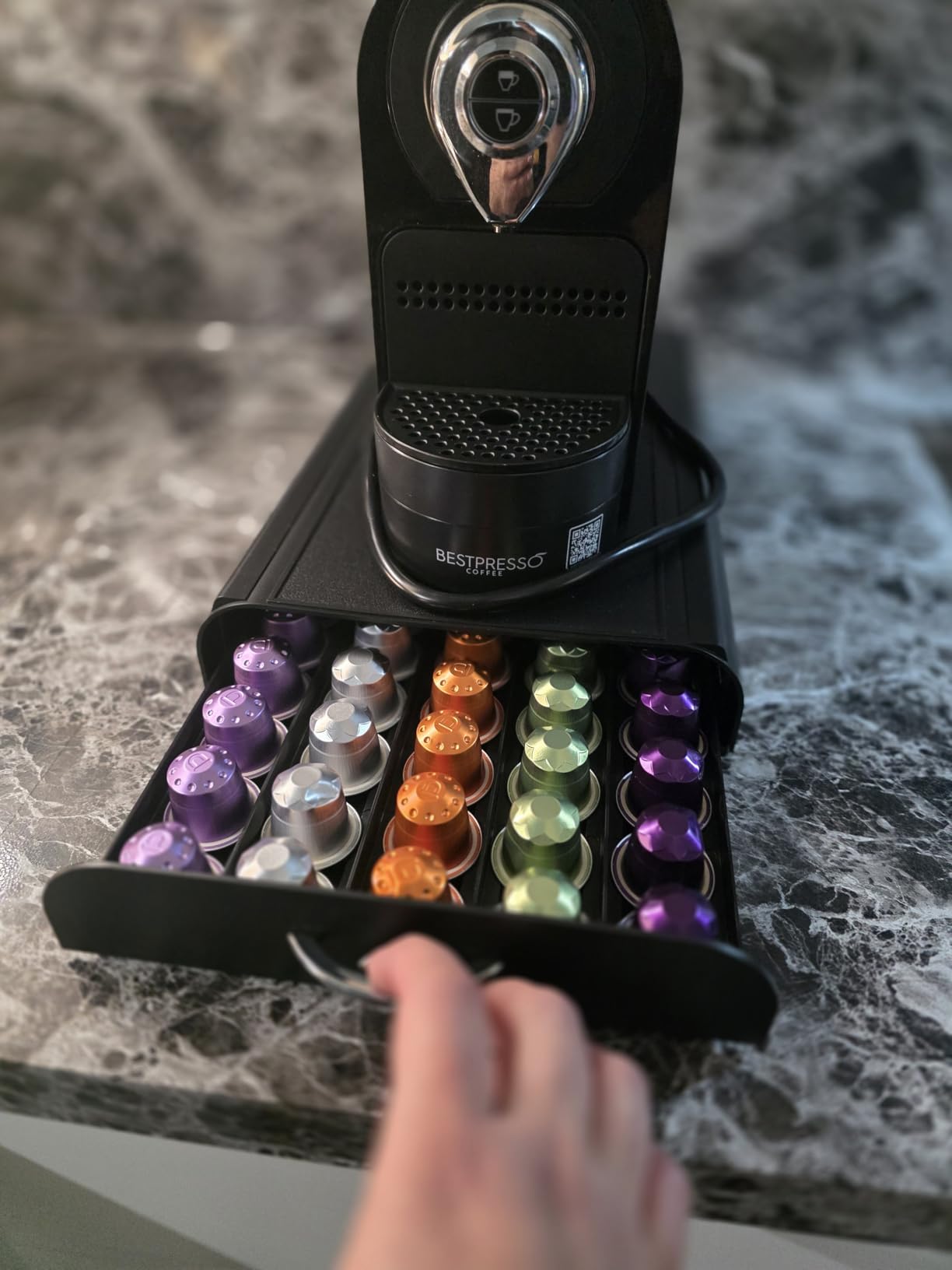 Bestpresso Coffee for Nespresso Original Machine 120 pods Certified Genuine Espresso Variety Pack Pods Compatible with Nespresso Original customer photo 2