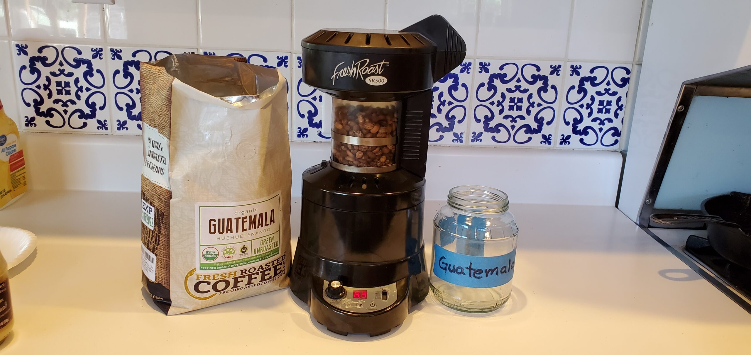 Fresh Roasted Coffee, Unroasted Organic Guatemala | Single Origin, USDA Organic, Kosher | 5 Pound customer photo 1