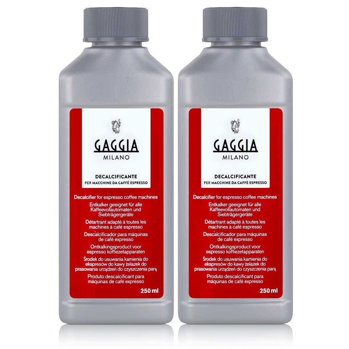 Gaggia Decalcifier Descaler Solution 250ml (2 Bottles) customer photo 1