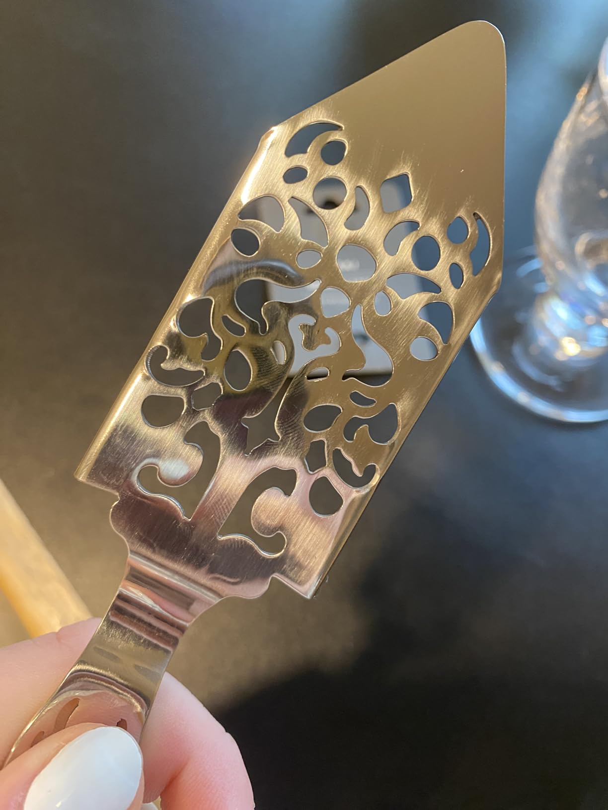 Viski Julep Stainless Steel Cocktail Strainer, Bar Tools, Drinks Spoon for Bartenders and Mixologists, Home or Commercial Use, Professional Metal Barware, Copper customer photo 1