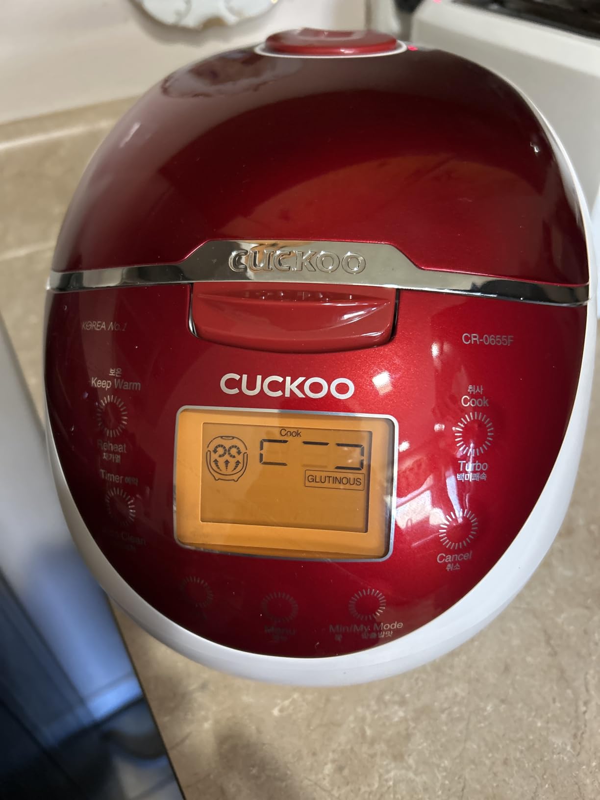 Cuckoo Micom Rice Cooker 6 Cup with Delay Timer & Keep Warm, Fuzzy Logic customer photo 1