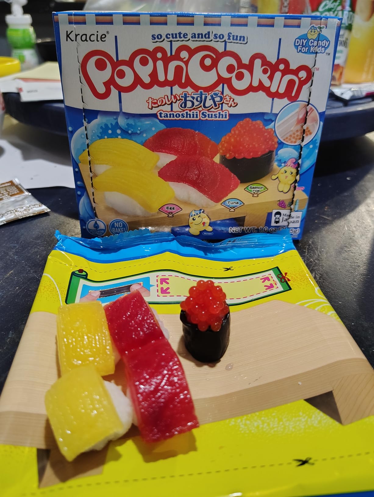 Kracie Popin' Cookin' DIY Candy Sushi Kit, No Bake, 1 Ounces (Pack Of 1) customer photo 1