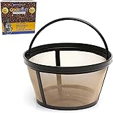GOLDTONE Reusable 8-12 Cup Basket Coffee Filter fits Mr. Coffee Makers and Brewers, Replaces your Paper Coffee Filters, BPA Free customer photo 2