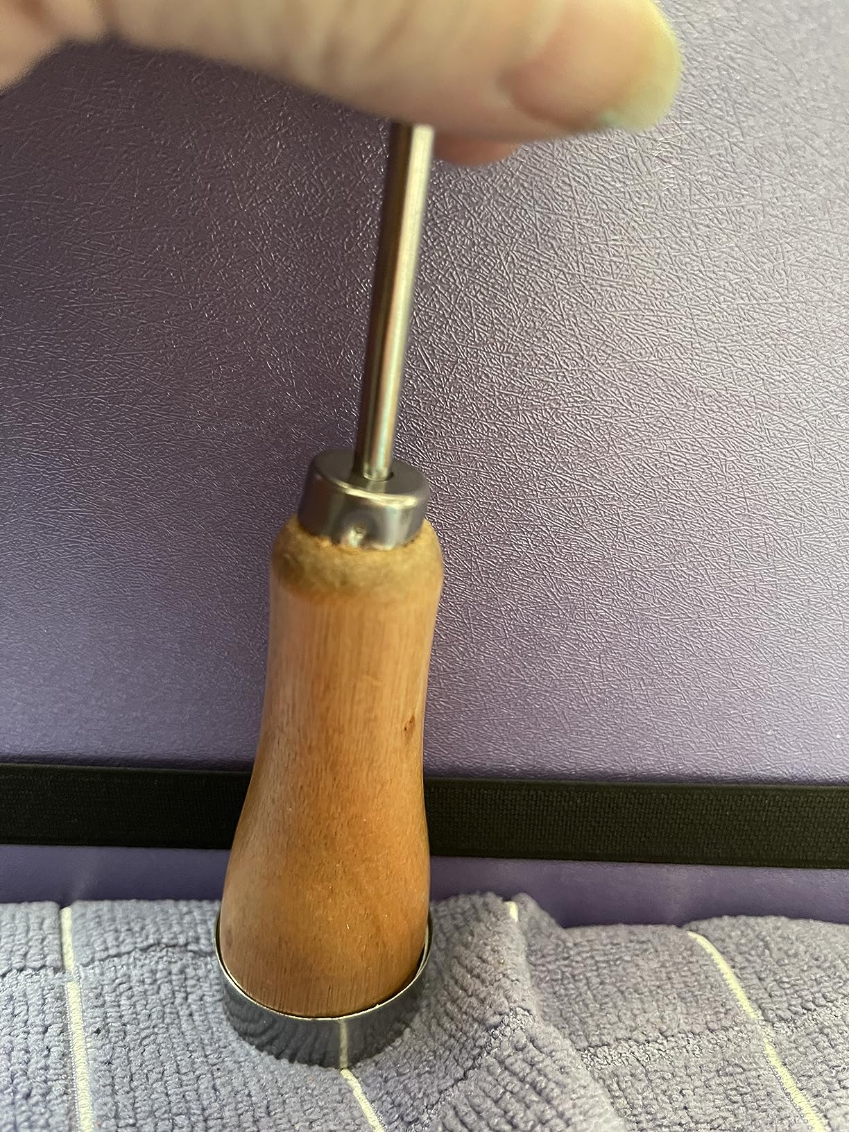 Ice Pick Tool with Stainless Steel Needle & Wooden Handle - Ice Picks for Breaking Ice In Freezer with Ergonomic Handle for Secure Grip - Designs for Kitchens, Bars & Camping Easy Breaking customer photo 1