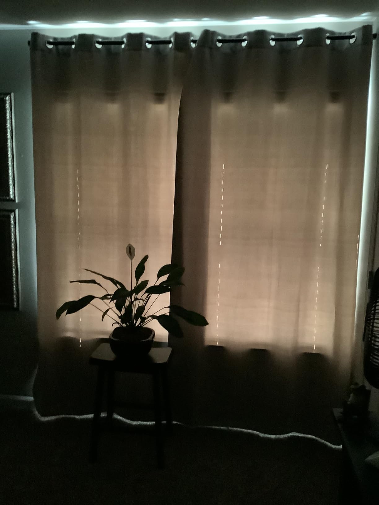 NICETOWN Grey Kitchen Blackout Short Curtain Panels for Bedroom, 45 Inch Long Thermal Insulated Grommet Top Blackout Draperies and Drapes (2 Panels, W42 x L45 -Inch, Grey) customer photo 1