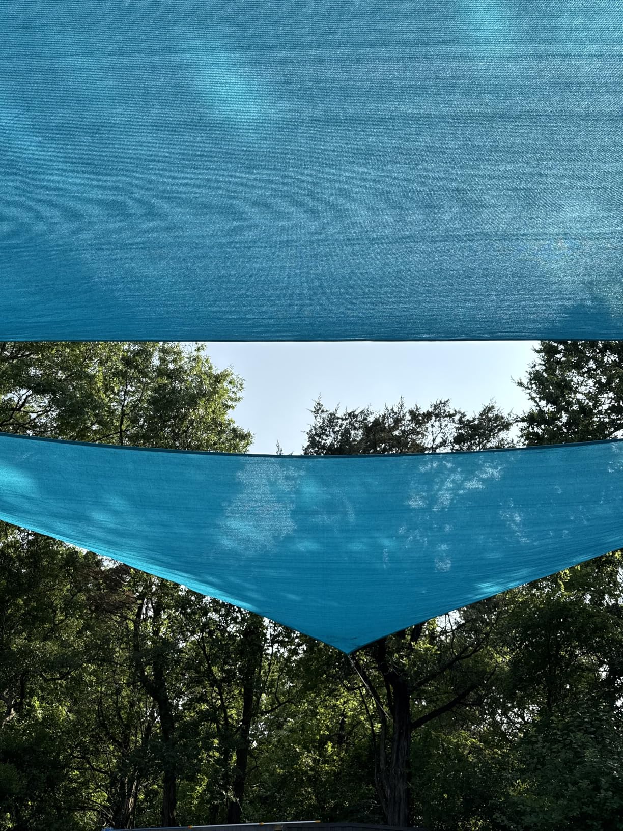 LOVE STORY 12' x 12' x 12' Triangle Sun Shade Sail Canopy UV Block Sunshade for Outdoor Patio Garden Backyard, Sand customer photo 1