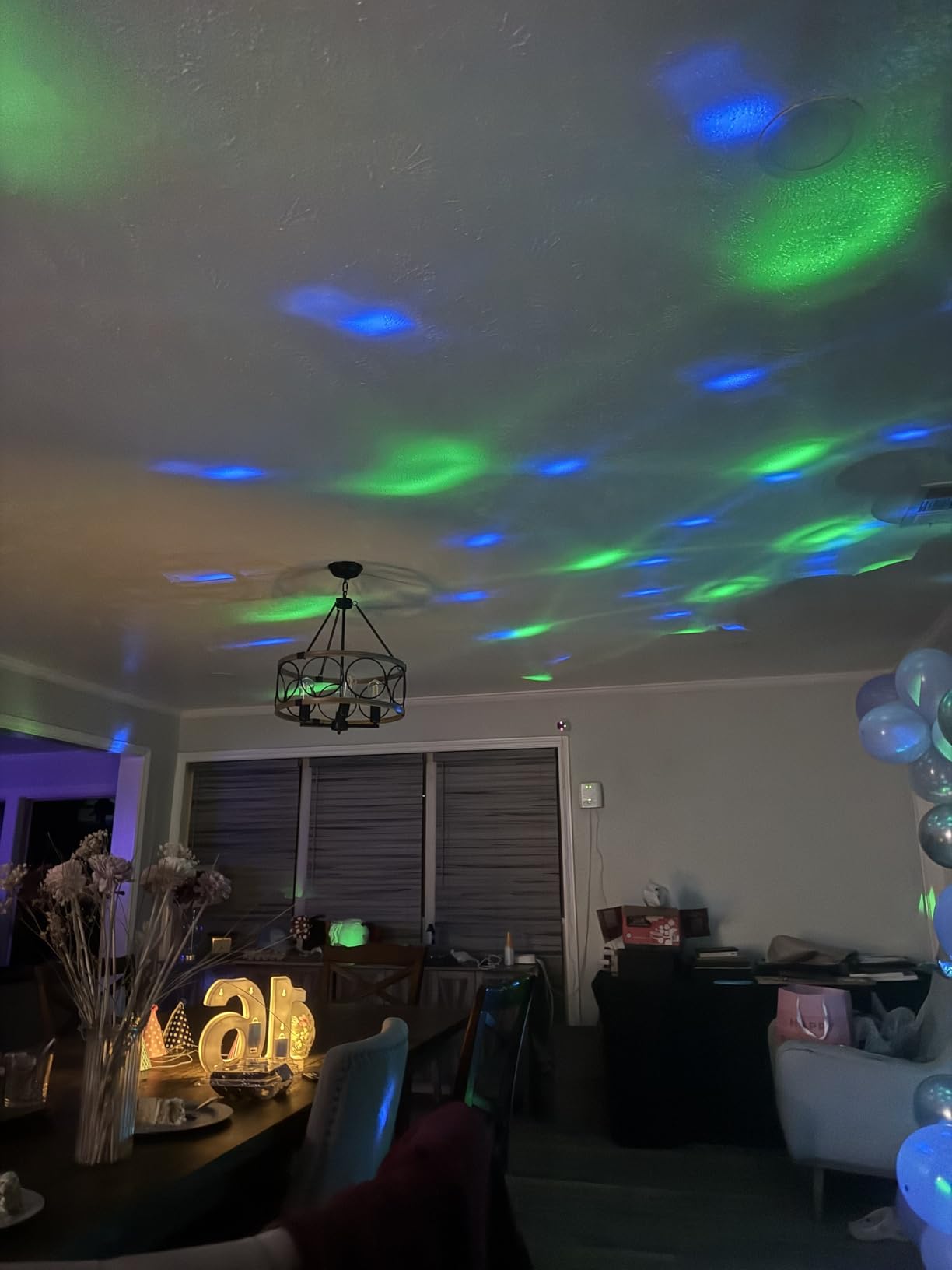 Luditek Sound Activated Party Lights with Remote DJ Lighting, Disco Ball Strobe Stage Light for Home Room Dance Parties Birthday Karaoke Stocking Stuffers New Years Eve Halloween Christmas Decorations customer photo 2