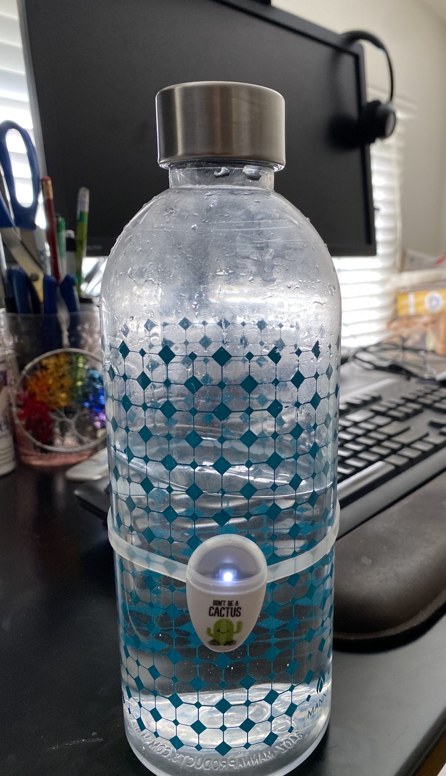 ULLA Smart Hydration Reminder to Drink More Water Bottles - Fit Most Bottles - Light Up Technology Tracks When You Hydrate customer photo 1