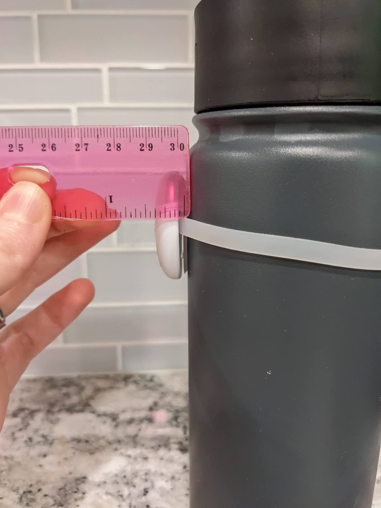 ULLA Smart Hydration Reminder to Drink More Water Bottles - Fit Most Bottles - Light Up Technology Tracks When You Hydrate customer photo 2