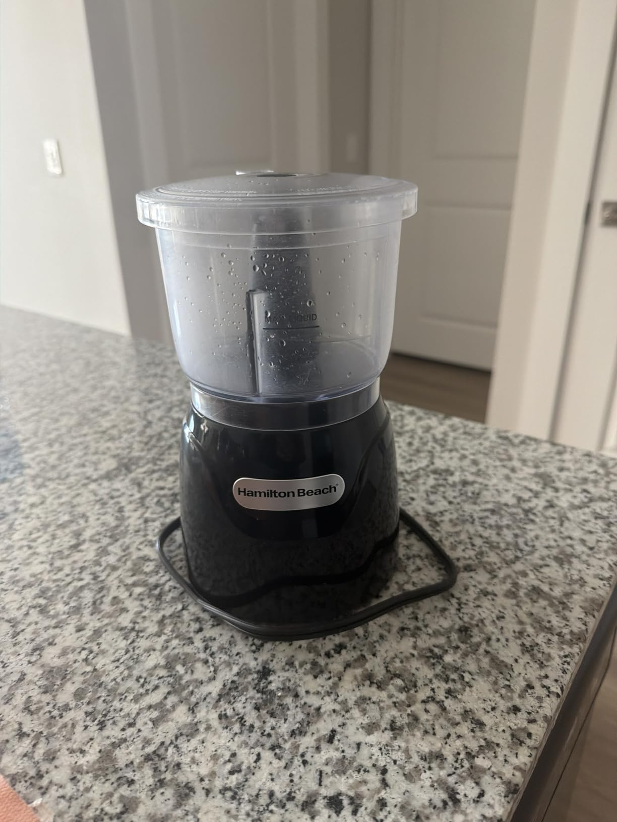 Hamilton Beach Electric Vegetable Chopper & Mini Food Processor, 3-Cup, 350 Watts, for Dicing, Mincing, and Puree, Black (72850) customer photo 2