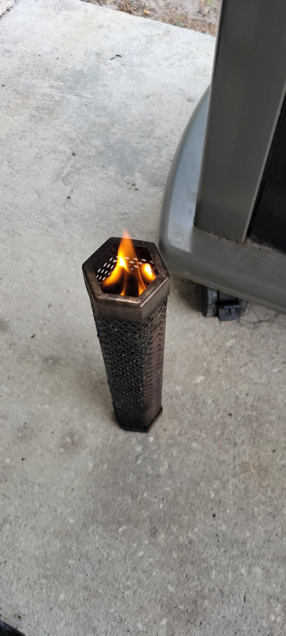 Premium Pellet Smoker Tube 12 inches - 5 Hours of Billowing Smoke - Hot or Cold Smoking - for Any Grill or Smoker - An Easy and Safe Way to Provide Smoking - Free eBook Grilling Ideas & Recipes customer photo 2