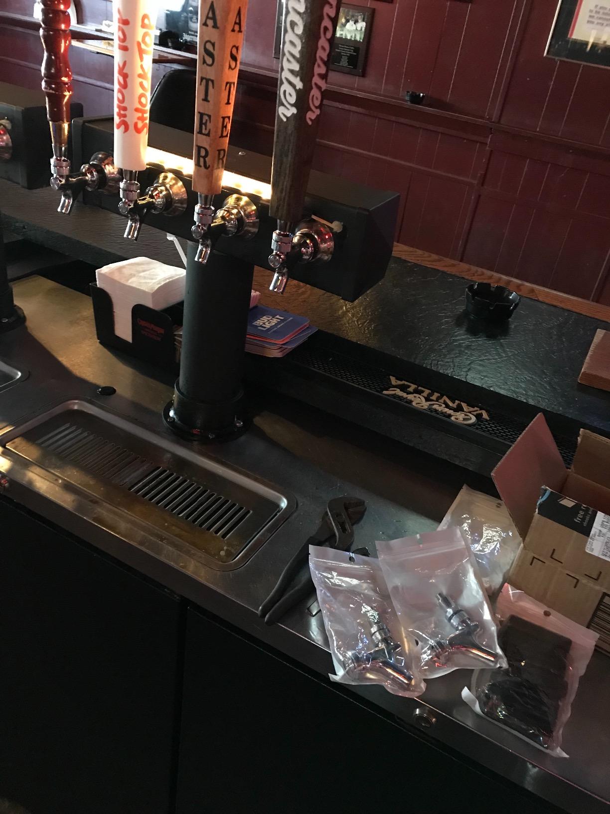 Ferroday Stainless Steel Core Draft Beer Faucet - Polished Brass customer photo 2