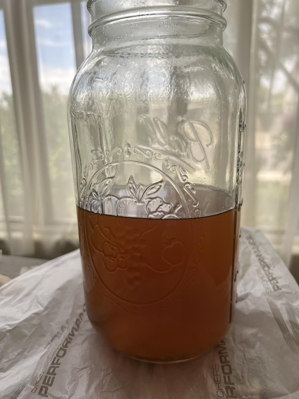 Ball Wide Mouth Pint 16-Ounce Glass Mason Jar with Lids and Bands, 12-Count customer photo 2
