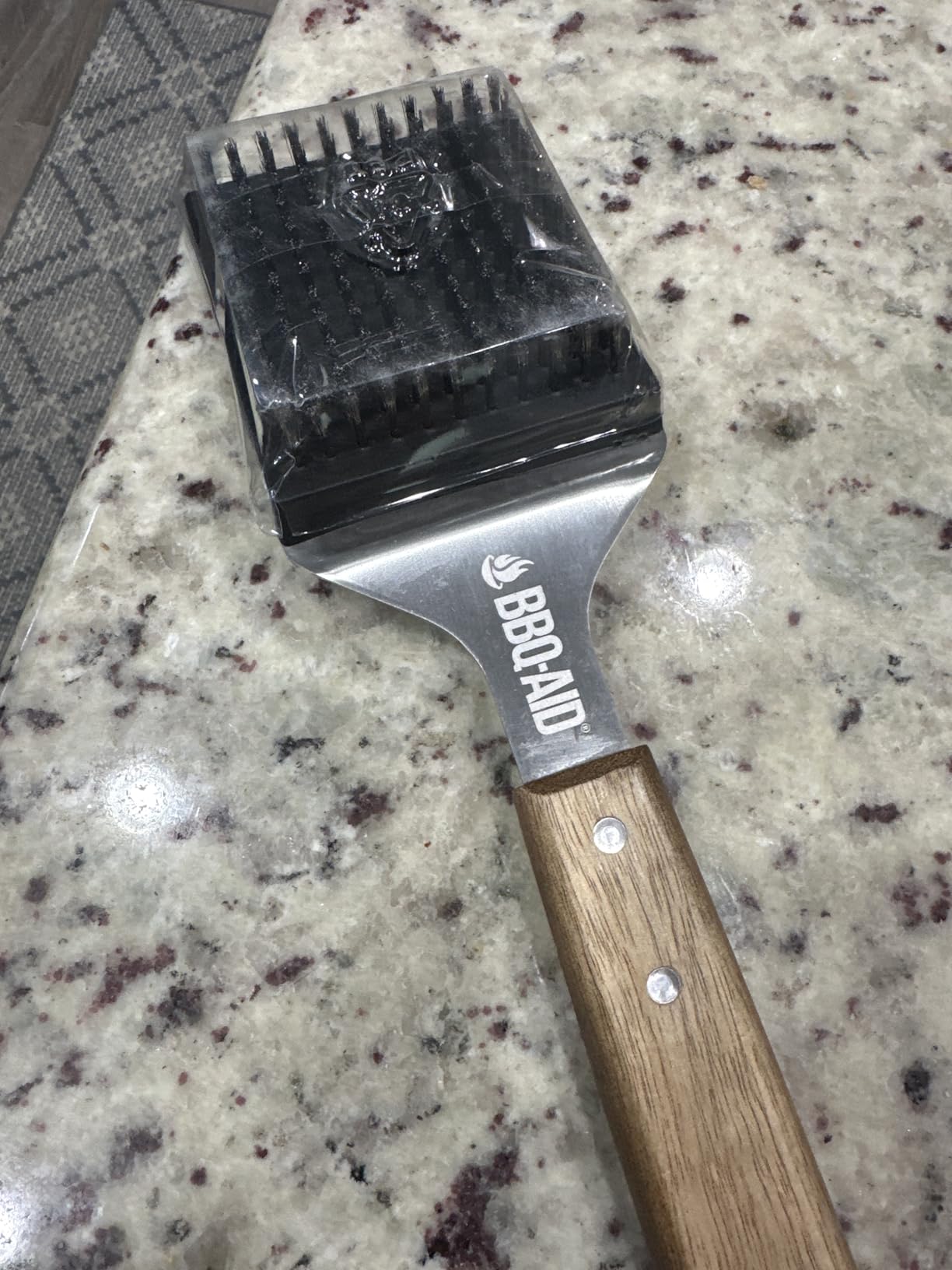 BBQ-AID Grill Brush for Outdoor Grill Bristle Free - 18