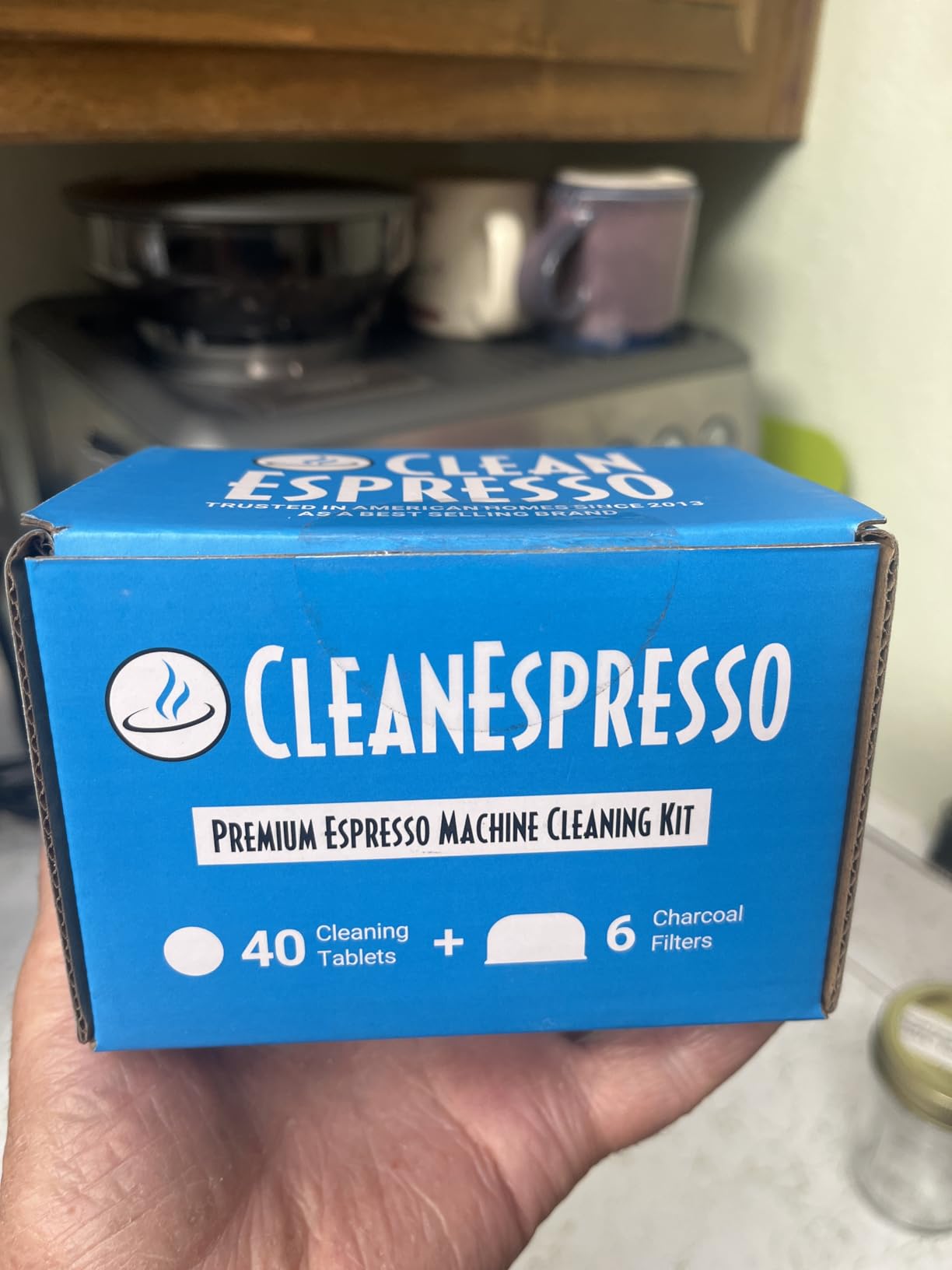 Designed For Breville Cleaning Kit - 40 Cleaning Tablets and 6 Water Filters for Breville Espresso Machines - 2g Espresso Machine Tablets customer photo 2