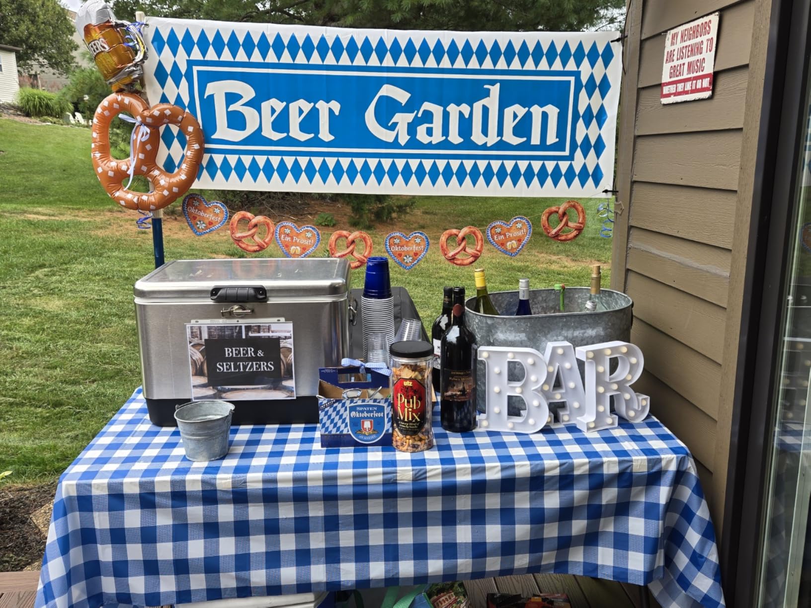 BAR - Illuminated LED Marquee Word Sign - Pre-Lit Pub Bar Sign - Battery Operated (23.03-in x 8.66-in) (Black) customer photo 2
