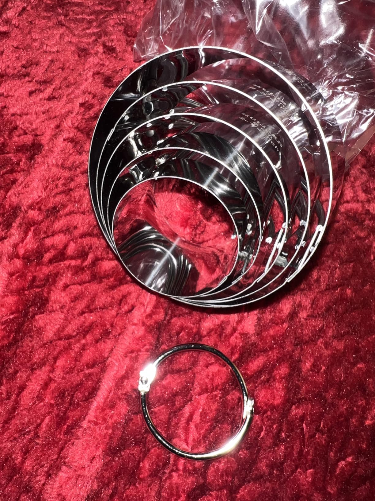 HULISEN Biscuit Cutter Set (5 Pieces/Set), Round Cookies Cutter with Handle, Professional Baking Dough Tools, Gift Package customer photo 1