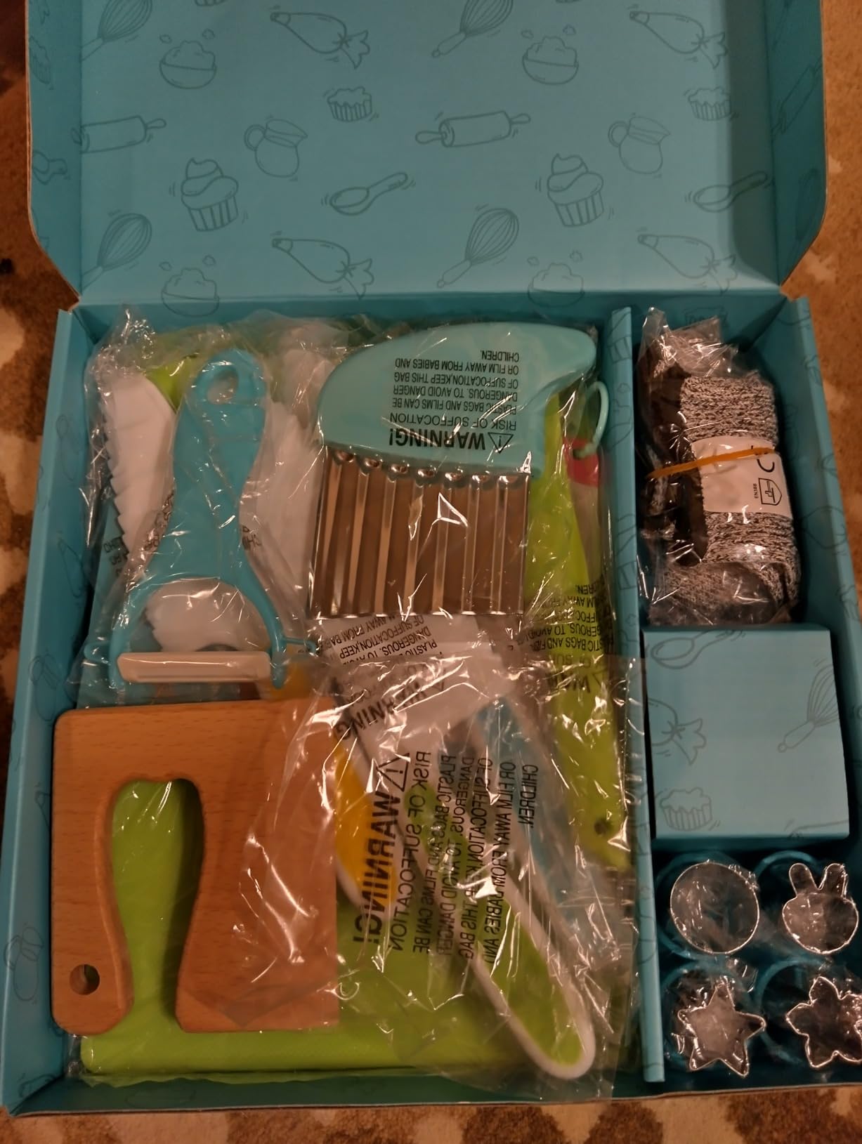 TOVLA JR. Toddler Montessori Kitchen Knife and Cutting Board Set - Safe, Kid-Sized Tools for Real Cooking - Ages 4+ Life Skills and Hands-On Prep customer photo 2