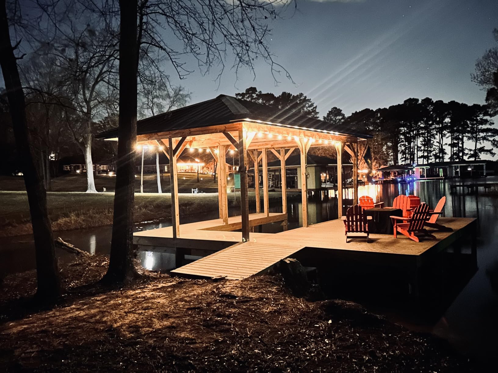 Brightech Ambience Pro Solar Powered Outdoor String Lights - 27 ft Commercial Grade Waterproof Edison Patio Lights, Shatterproof LED String Lights for Outside, Porch - 12 Bulbs, 1W Soft White customer photo 2