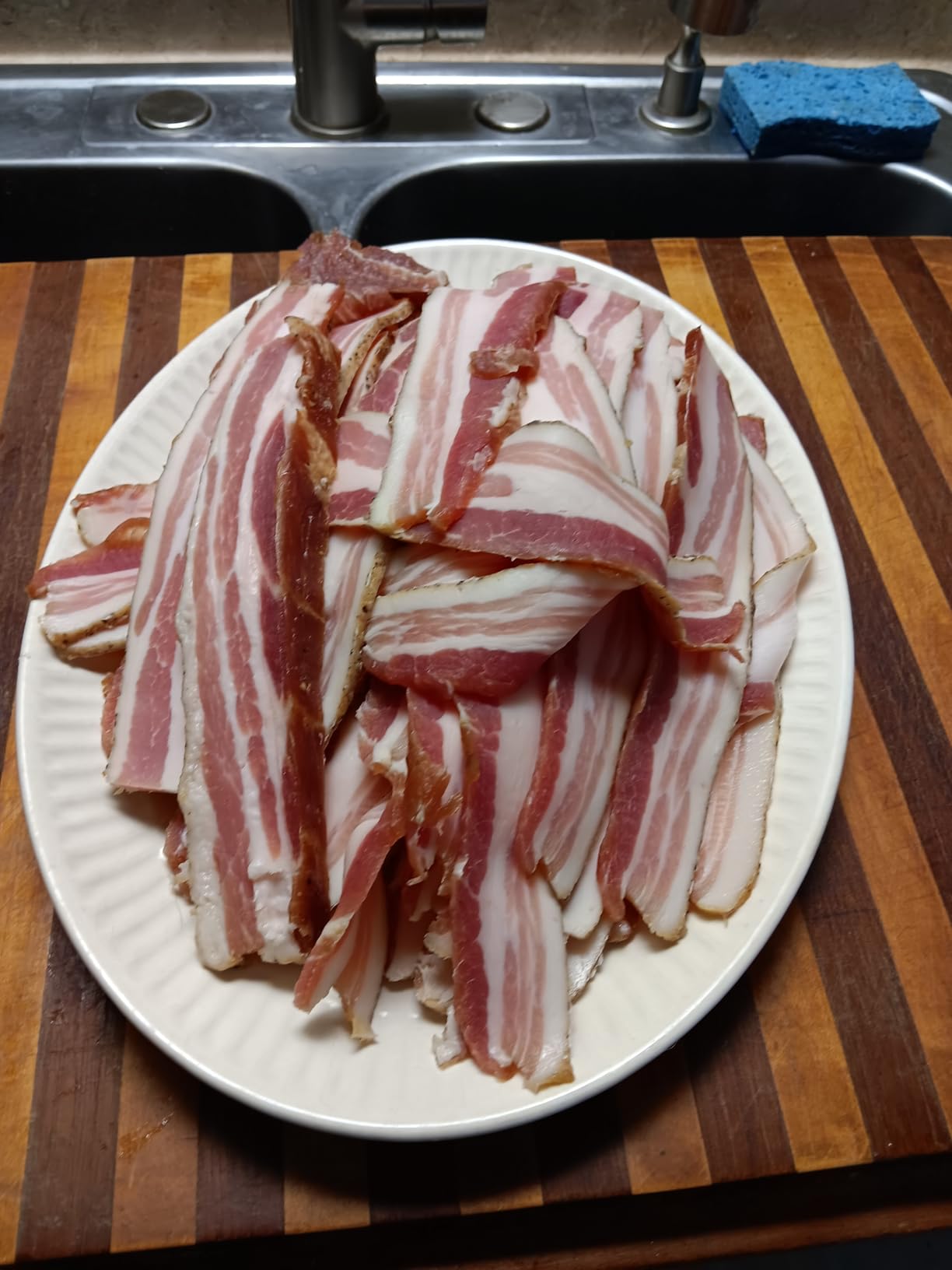 The Spice Lab Curing Salt No. 1 - Pink Prague Powder with 6.25% Sodium Nitrite - Meat Curing Salt for Bacon, Jerky, Brisket & Corned Beef - Made in USA (1 lb) customer photo 1