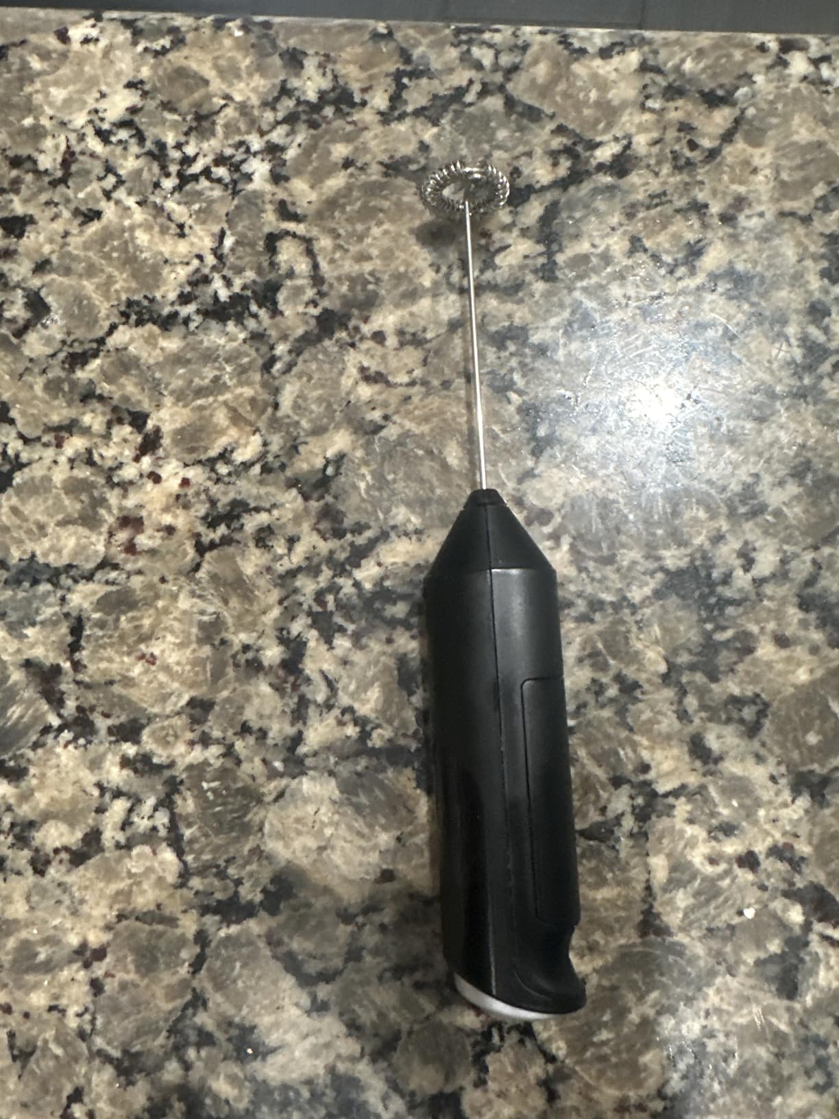 Bonsenkitchen Powerful Milk Frother for Coffee, Fast Handheld Drink Mixer with Stainless Steel Whisk, Battery Operated Hand Frother Stirrer Wand-Black customer photo 2