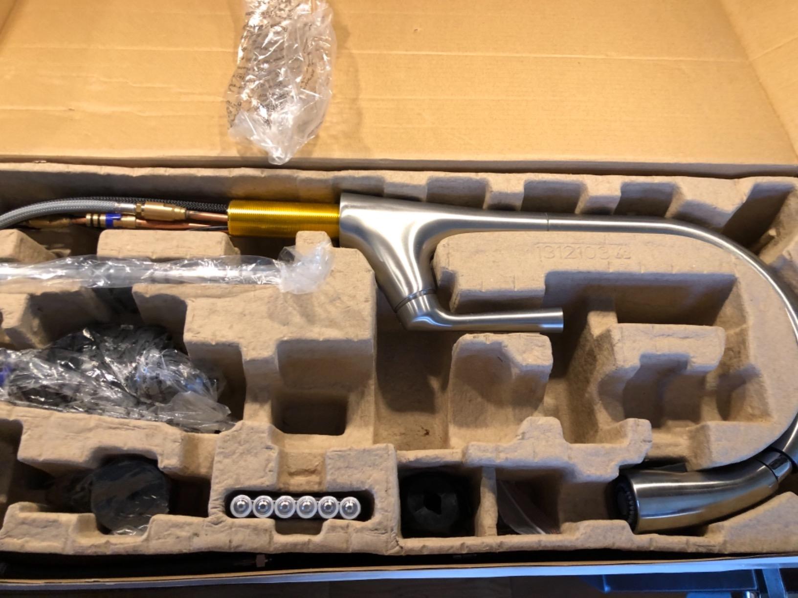 KOHLER K-R77748-SD-VS Malleco Touchless Kitchen Faucets with Soap Dispenser, Kitchen Sink Faucets with Pull Down Sprayer, Vibrant Stainless customer photo 2