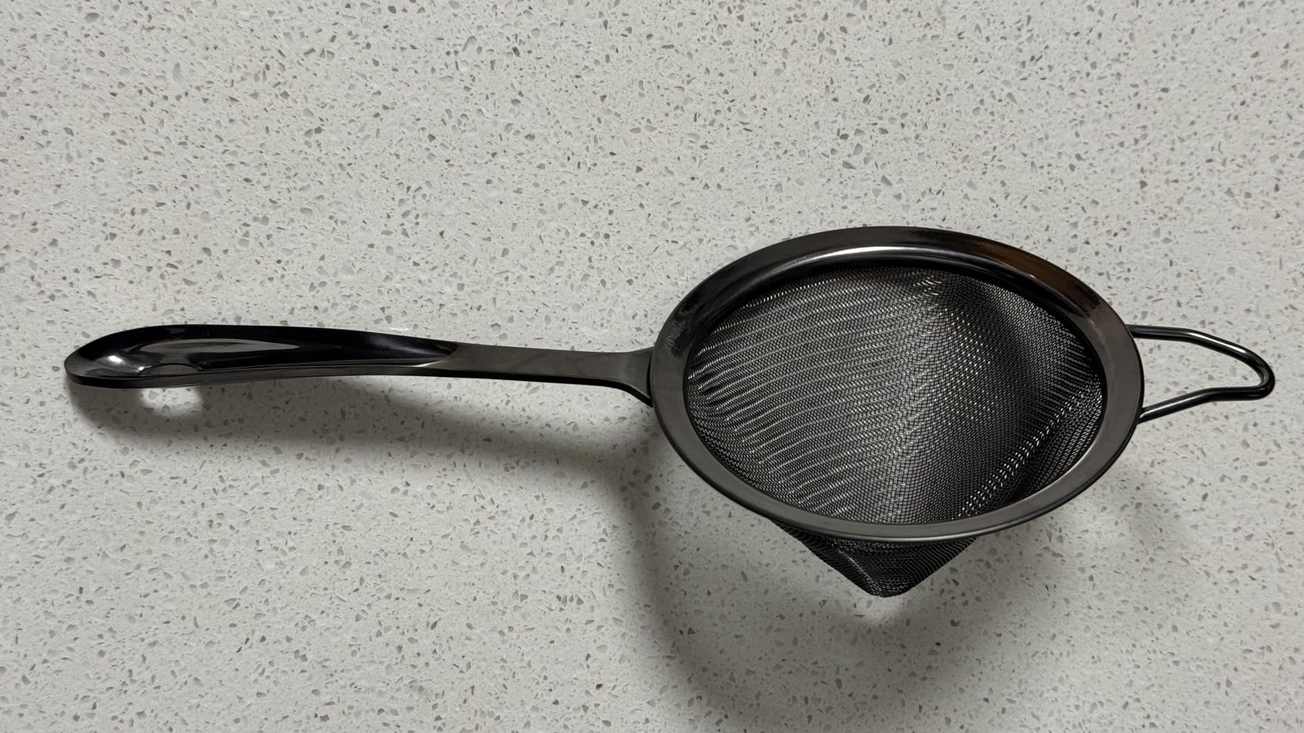 A Bar Above Stainless Steel Fine Mesh Cocktail Strainer, 304 Conical Sieve with Ergonomic Handle, Rustproof Bartender Tool for Double-Straining Tea, Coffee, Kombucha, and Culinary Prep customer photo 2