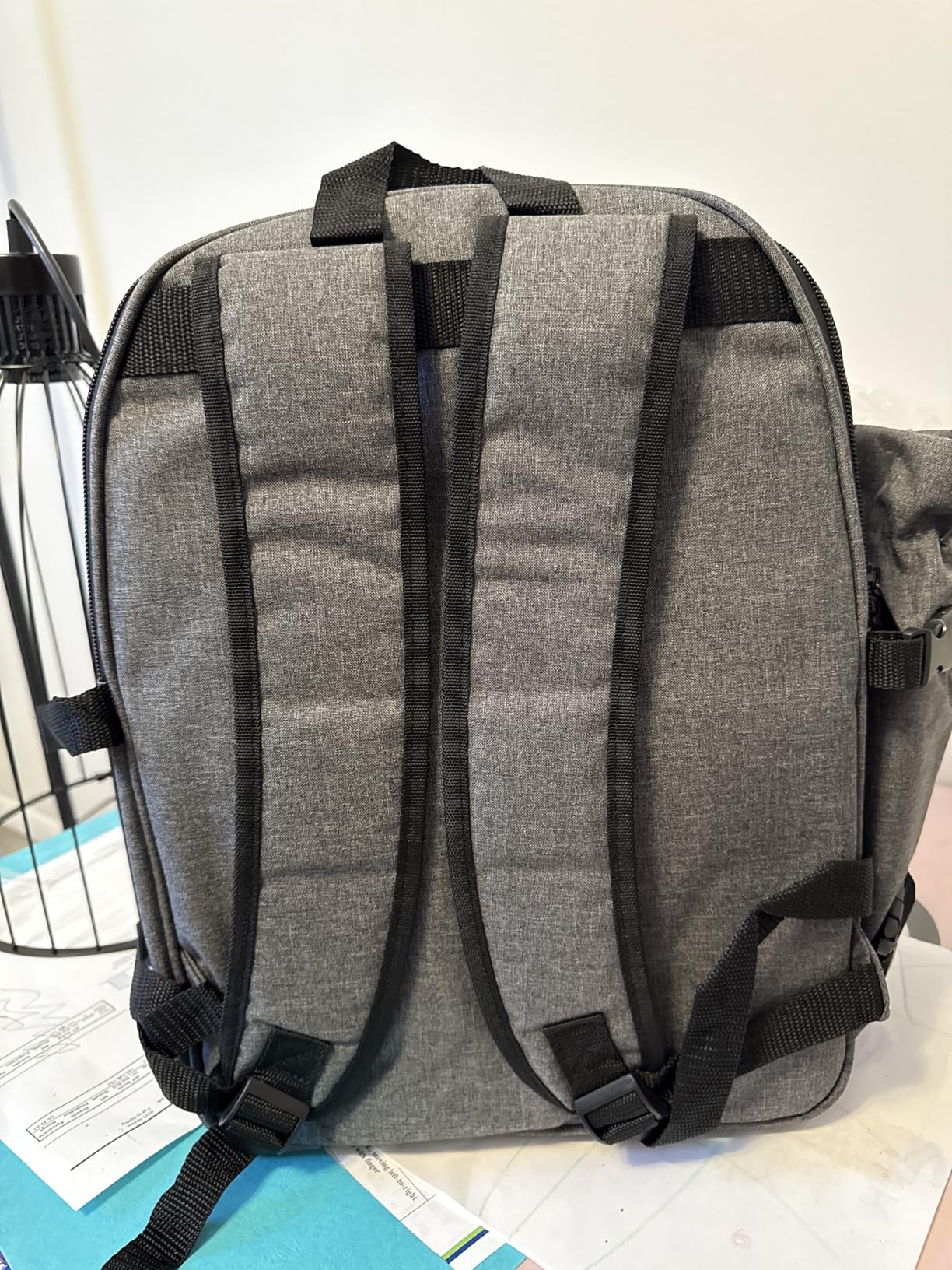 Apollo Walker Picnic Backpack Bag for 4 Person with Cooler Compartment,Wine Bag, Picnic Blanket(45