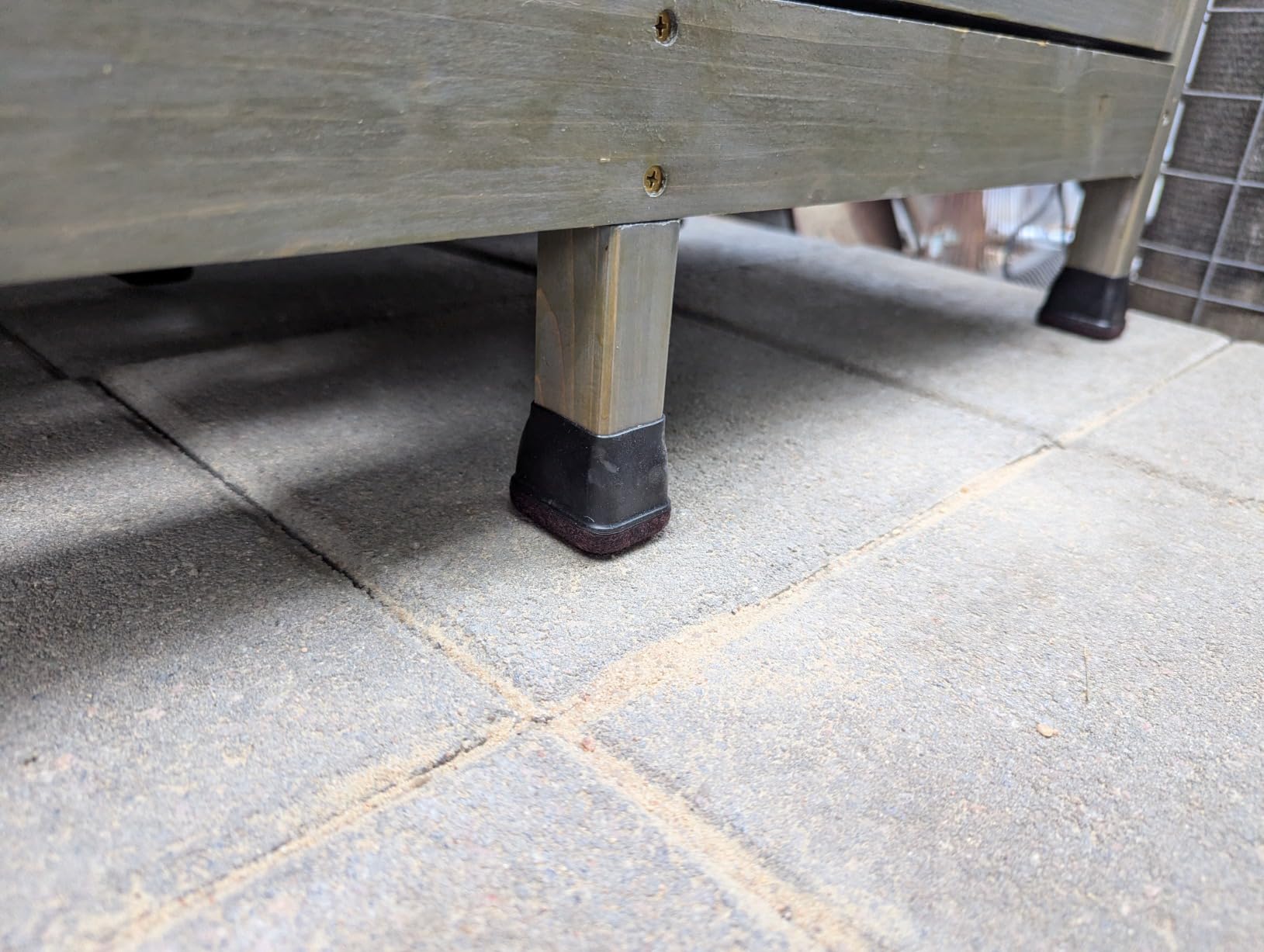 Yaheetech Outdoor Garden Potting Bench Table Work Bench Metal Tabletop W/Cabinet Drawer Open Shelf Natural Wood customer photo 1