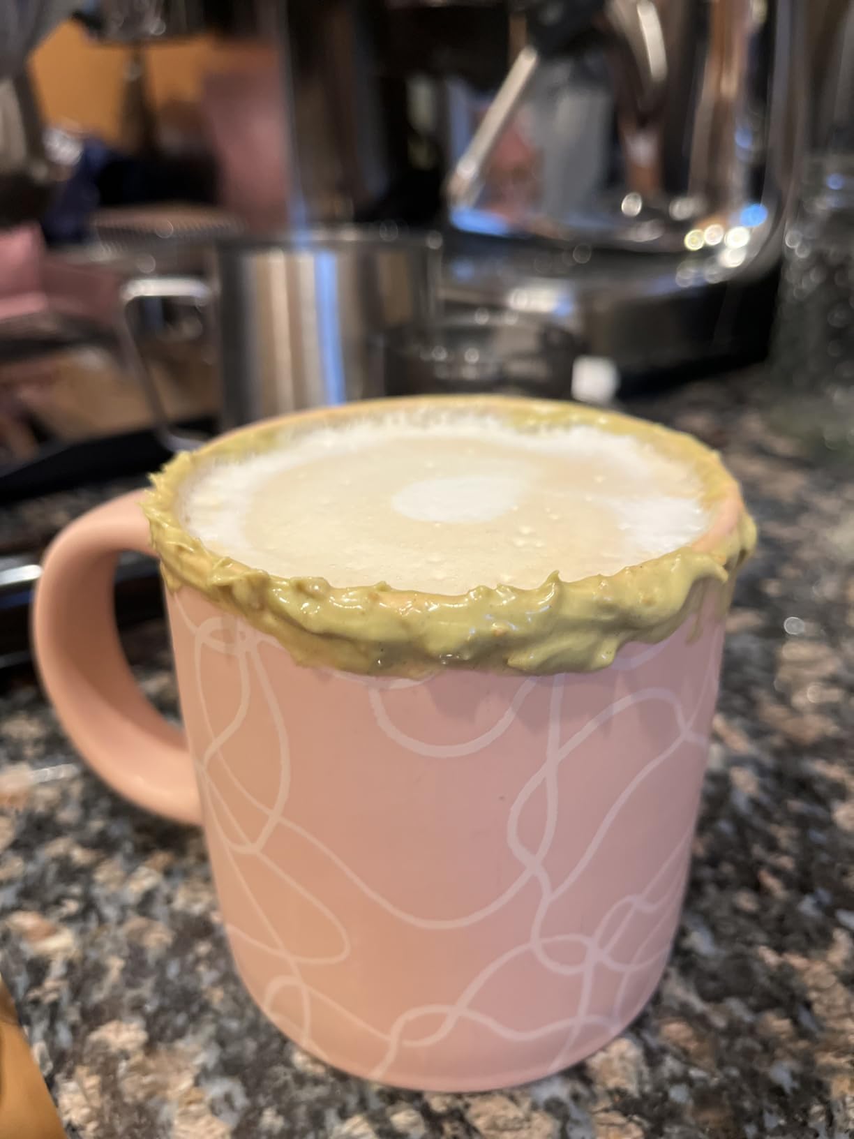 Monin - Pistachio Syrup | Rich & Buttery Sweetness, Premium Syrup for Coffee, Cold Brews & More | Clean Label with No Artificial Flavors, No Artificial Preservatives (BPA Free Bottle, 25.4 fl oz) customer photo 1