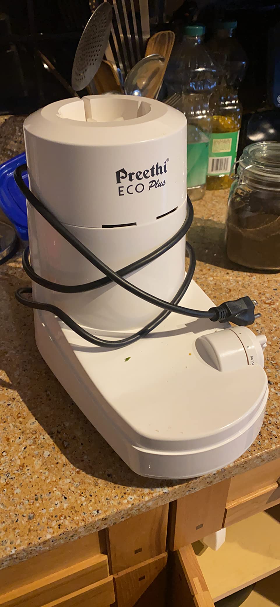 Preethi Eco Plus Mixer Grinder 110-Volt for use in USA/Canada, white, 3-jar customer photo 1