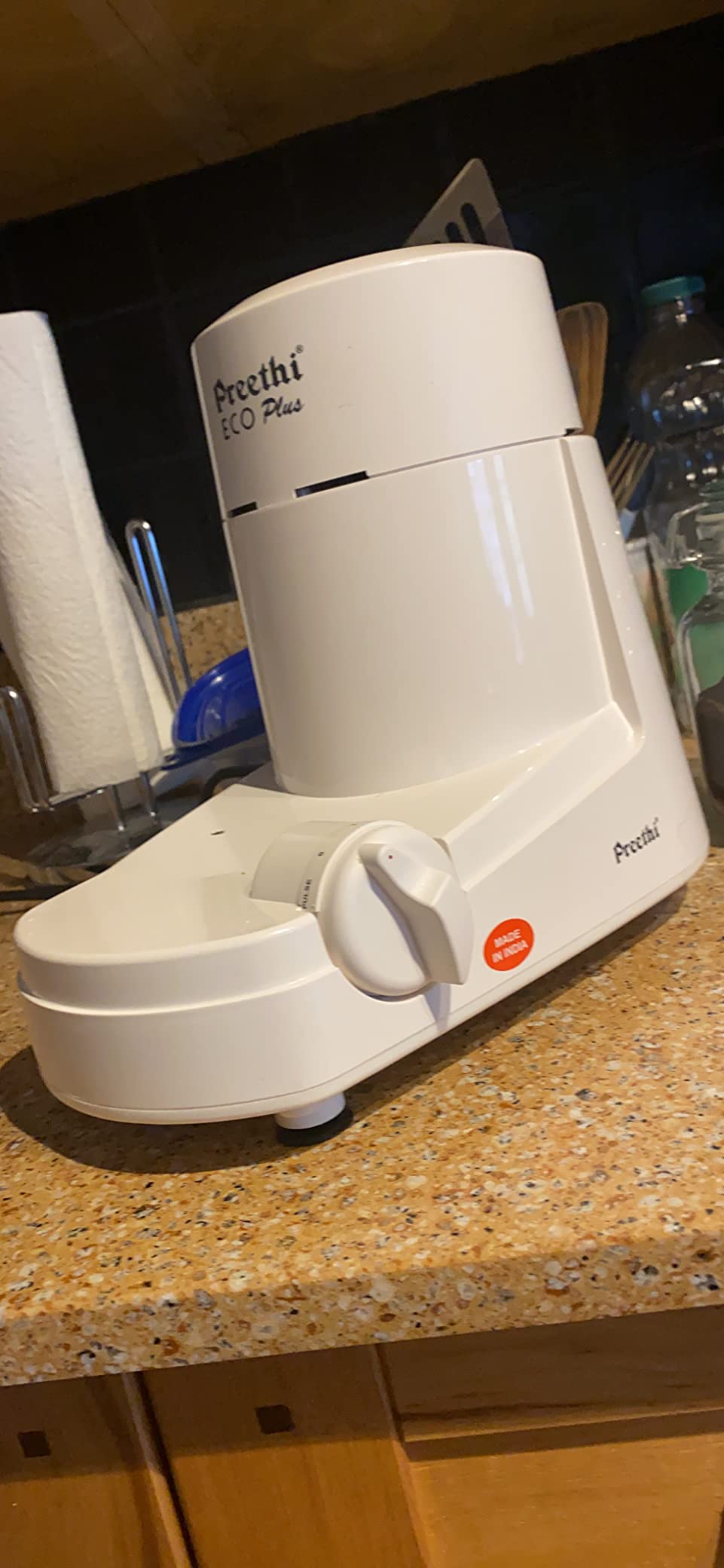 Preethi Eco Plus Mixer Grinder 110-Volt for use in USA/Canada, white, 3-jar customer photo 2