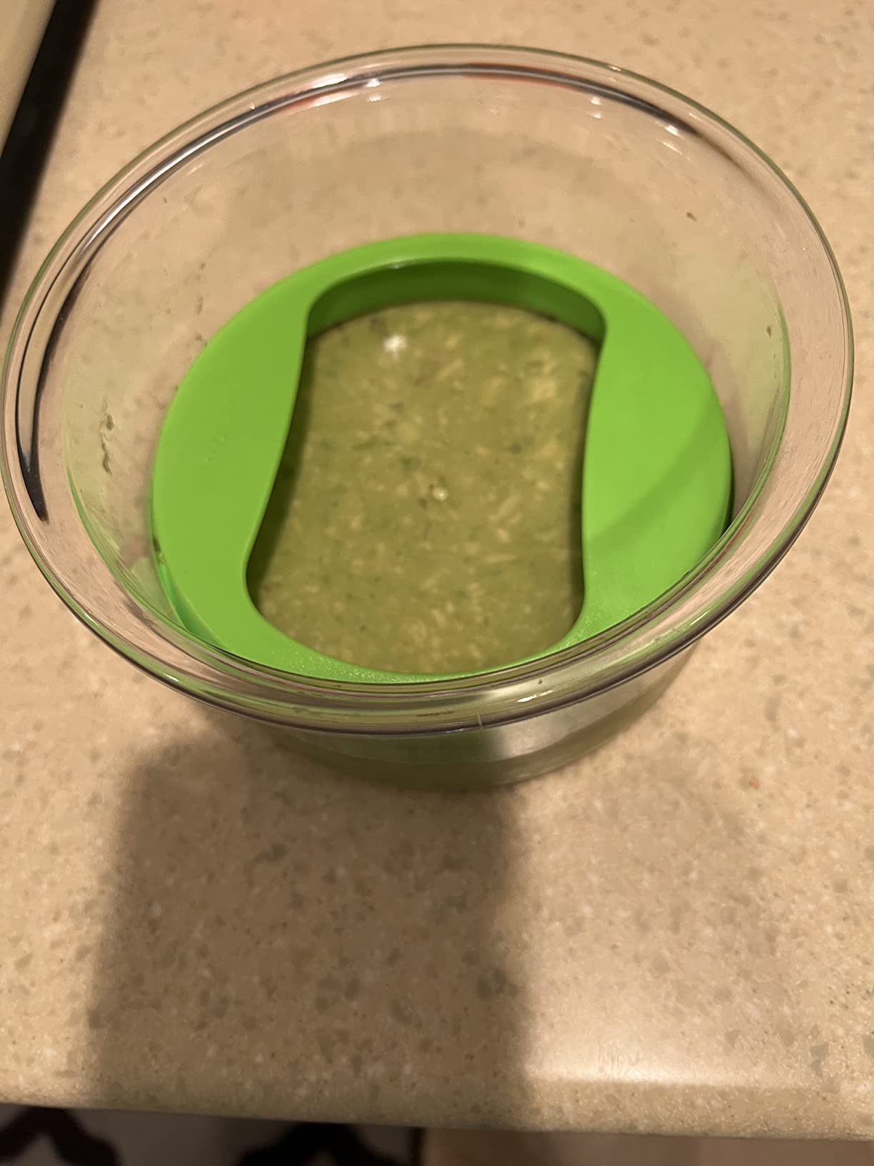 ProKeeper Fresh Guacamole Plastic Kitchen Storage Container with Airtight Lid (Green), for Guacamole and Food Storage customer photo 1