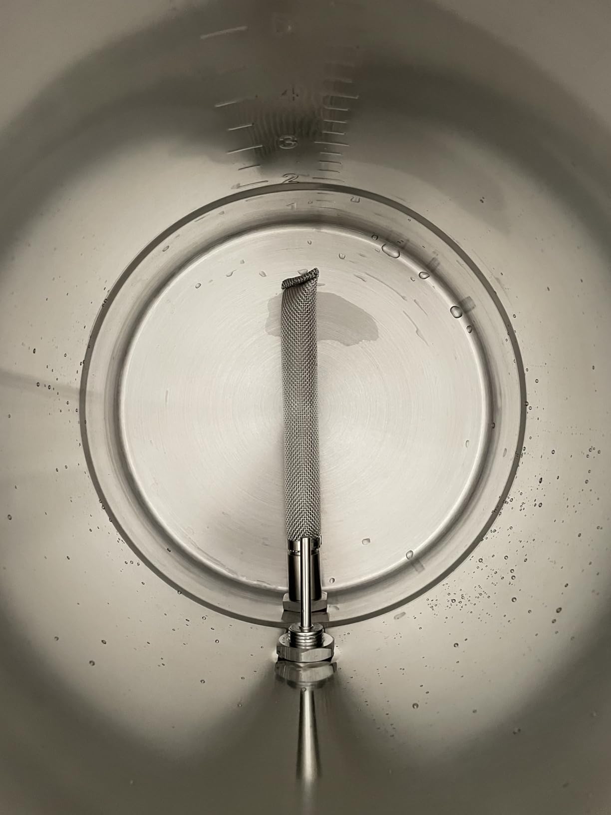 GasOne 10 Gallon Stainless Steel Home Brew Kettle Pot Pre Drilled 4 PC Set 40 Quart Tri Ply Bottom for Beer Brewing Includes Stainless Steel Lid, Thermometer, Ball Valve Spigot - Home Brewing Supplies customer photo 2