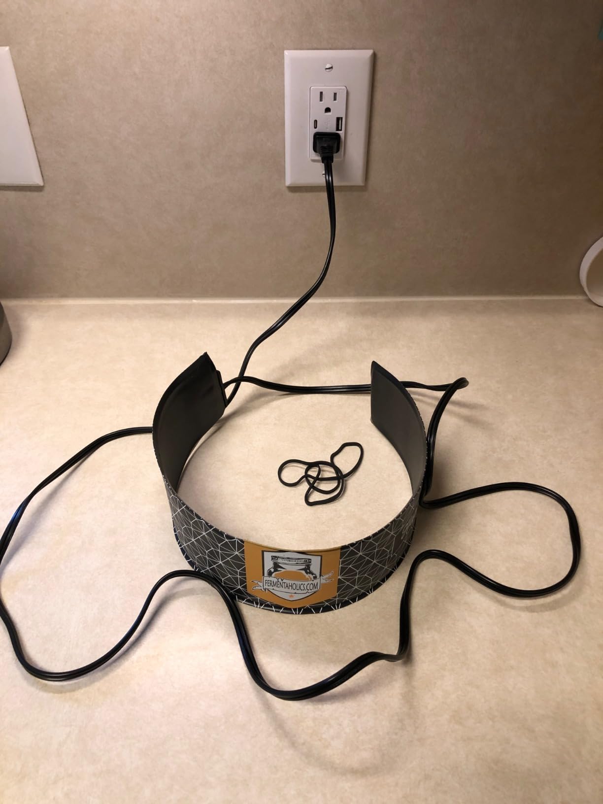 Kombucha Heater | Fermentaholics Kombucha Brewing and Fermentation Heat Mat | Keep Your SCOBY Happy and Productive by Brewing in The Proper Temperature Range customer photo 2