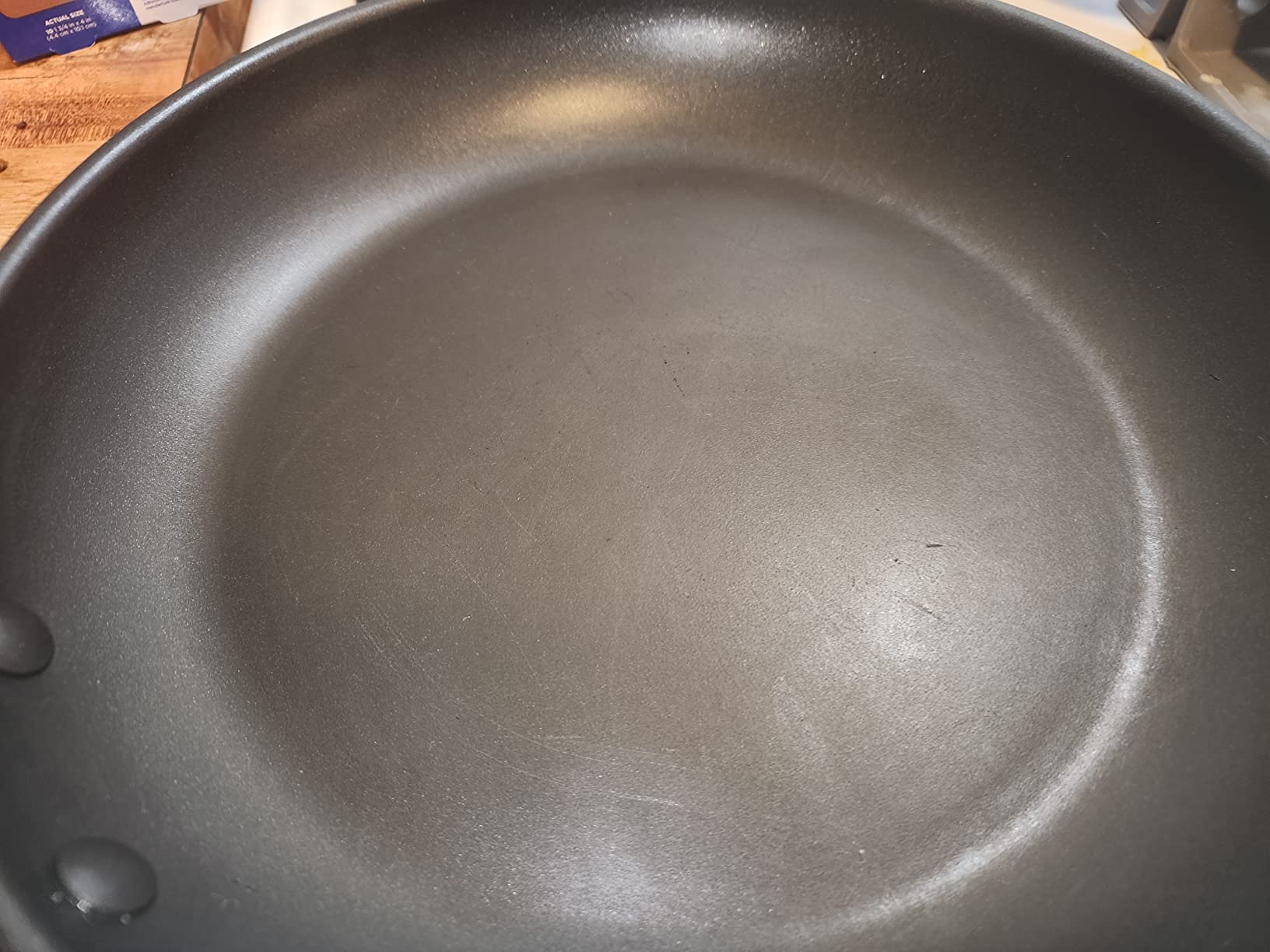T-fal Ultimate Hard Anodized Nonstick Fry Pan Set 2 Piece, 10, 12 Inch, Oven Broiler Safe 400F, Cookware, Pots and Pans Set Non Stick, Kitchen Frying Pans, Cooking Skillets, Dishwasher Safe, Grey customer photo 1