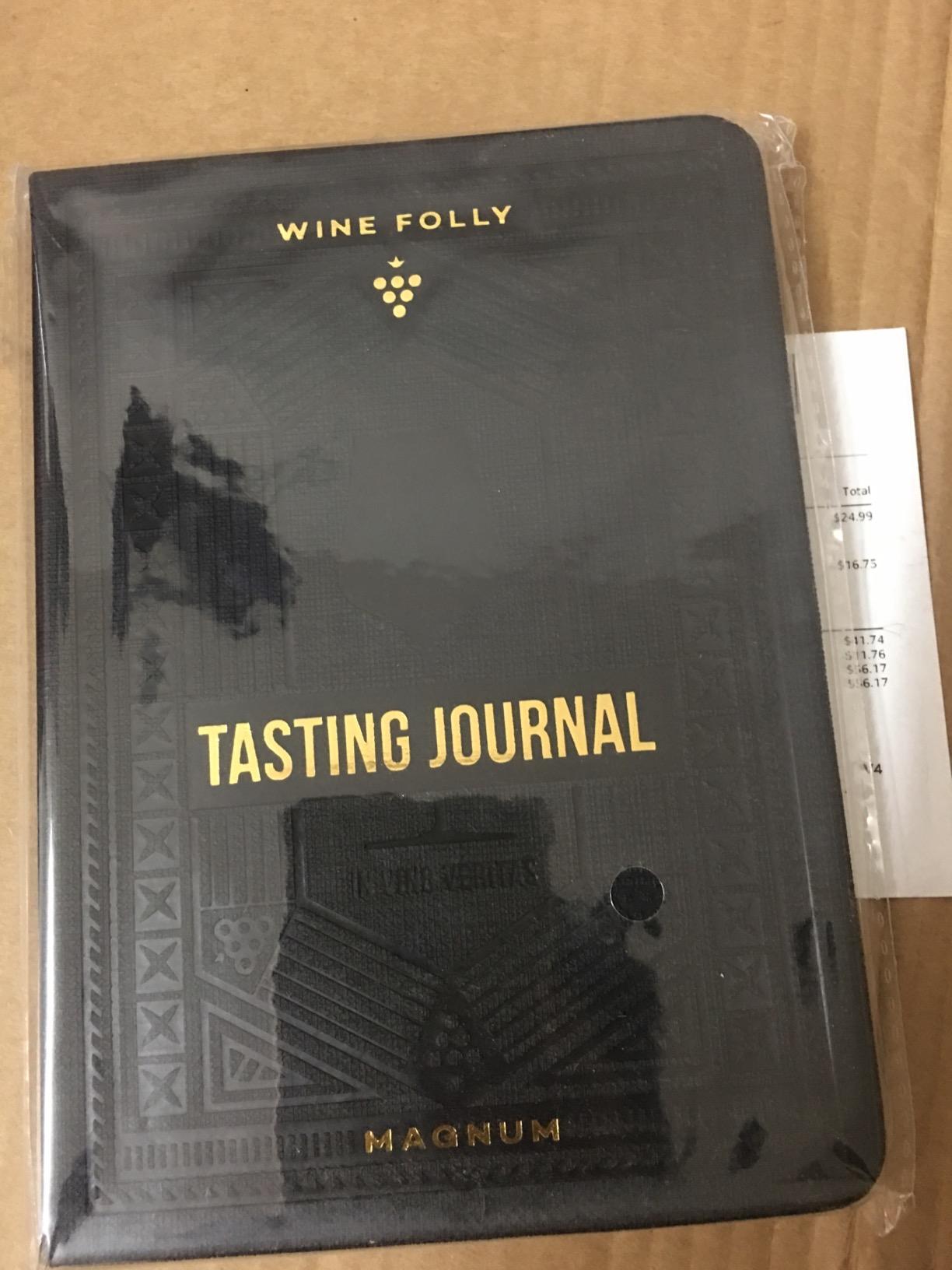Wine Folly Wine Tasting Journal - Guided Notebook for Wine Notes (B6, 5