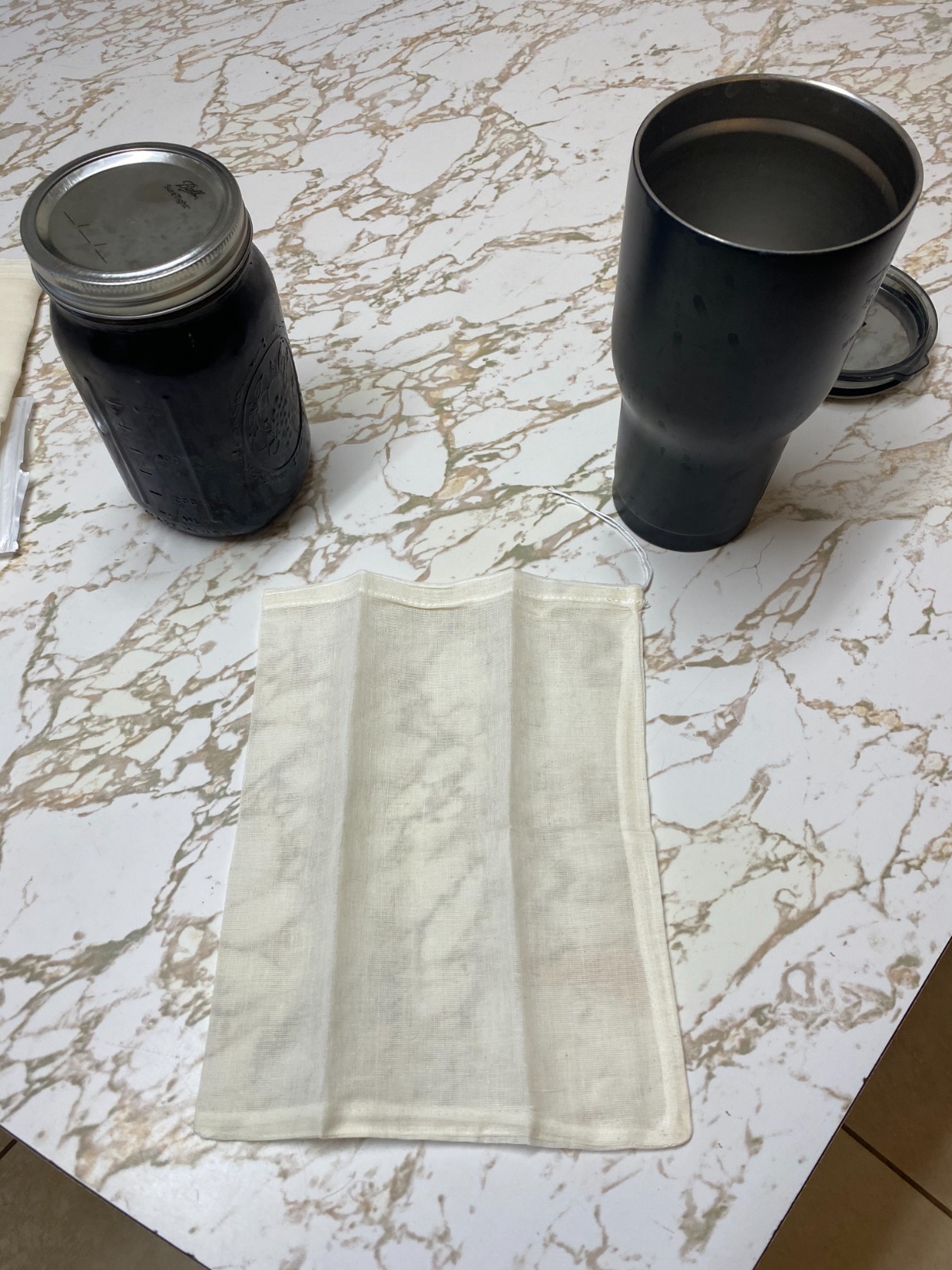 Cheesecloth Bags for Straining,Reusable Cold Brew Coffee Cheese Cloths Strainer,Large Nut Milk Tea Juice Bag,100% Natural Cotton Fine Mesh Filter Bags(X-Small,4 PACK) customer photo 2
