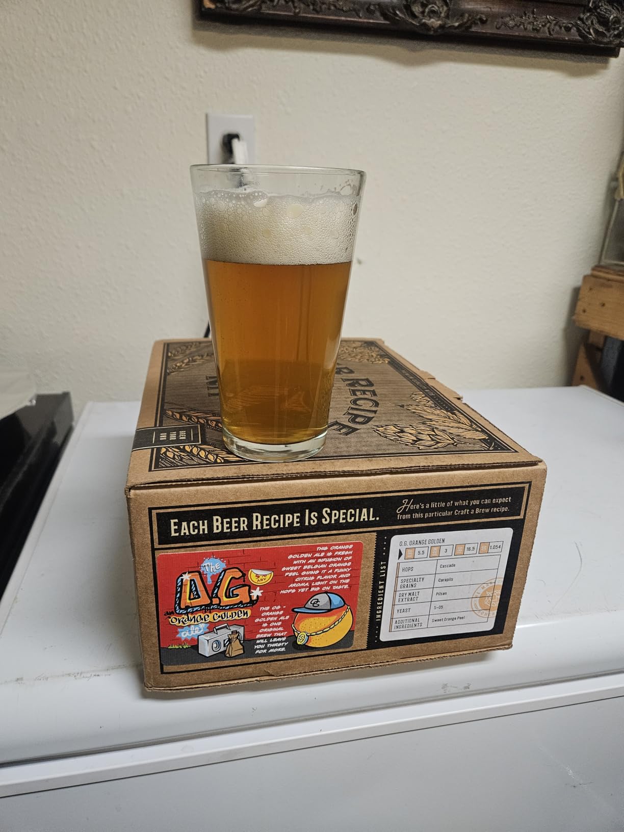 Craft a Brew - Beer Recipe Kit - Hefeweizen - Home Brewing Ingredient Refill - Beer Making Supplies - Includes Hops, Yeast, Malts, Extracts - 5 Gallons customer photo 1